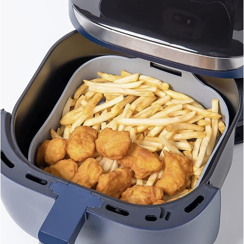 Daugkartinis silikoninis Air Fryer gruzdintuvės įdėklas 20 × 20 cm