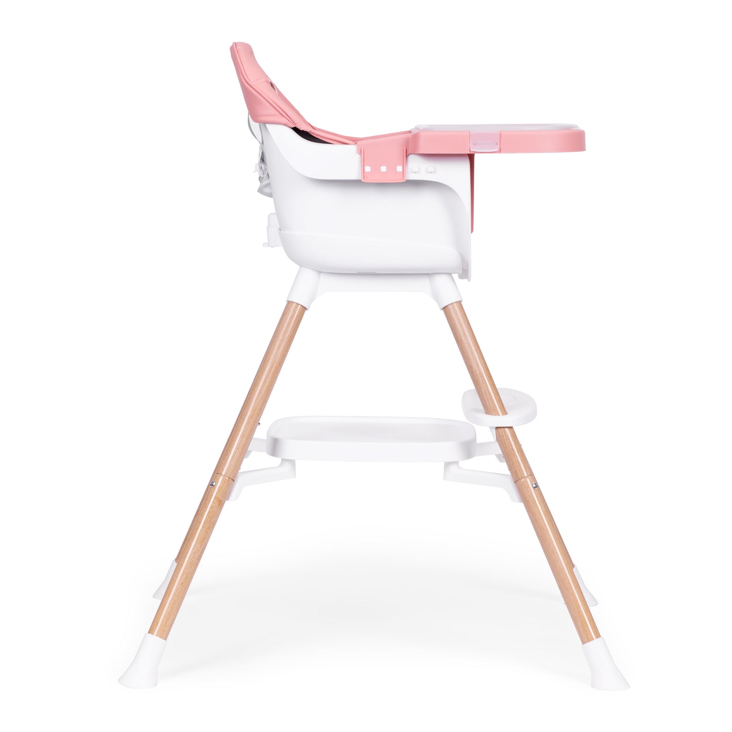 Vaikiška maitinimo kėdutė ECOTOYS 2-in-1 rožinė, 6–36 mėn