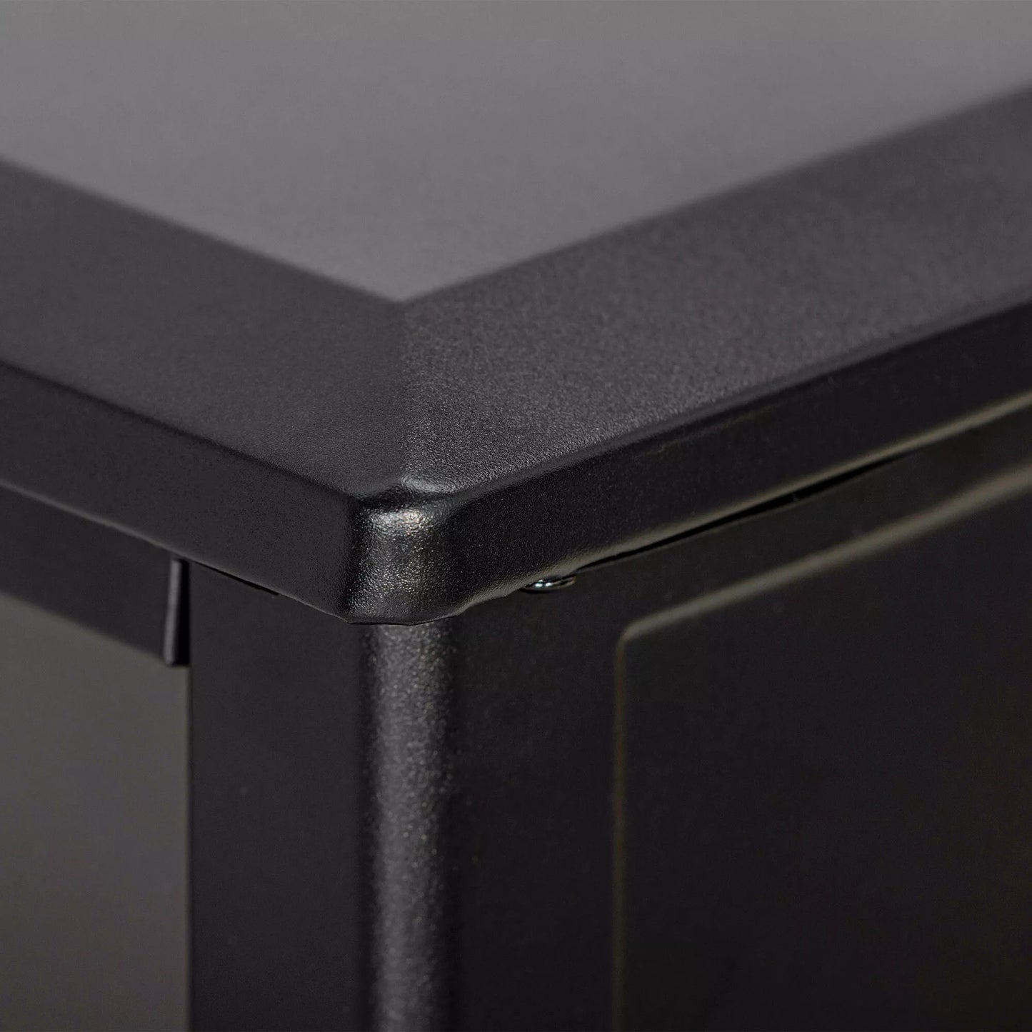 Elektrinis židinys su realistišku ugnies efektu, apsauga nuo perkaitimo ir žemu triukšmo lygiu, 1800W, Juodas