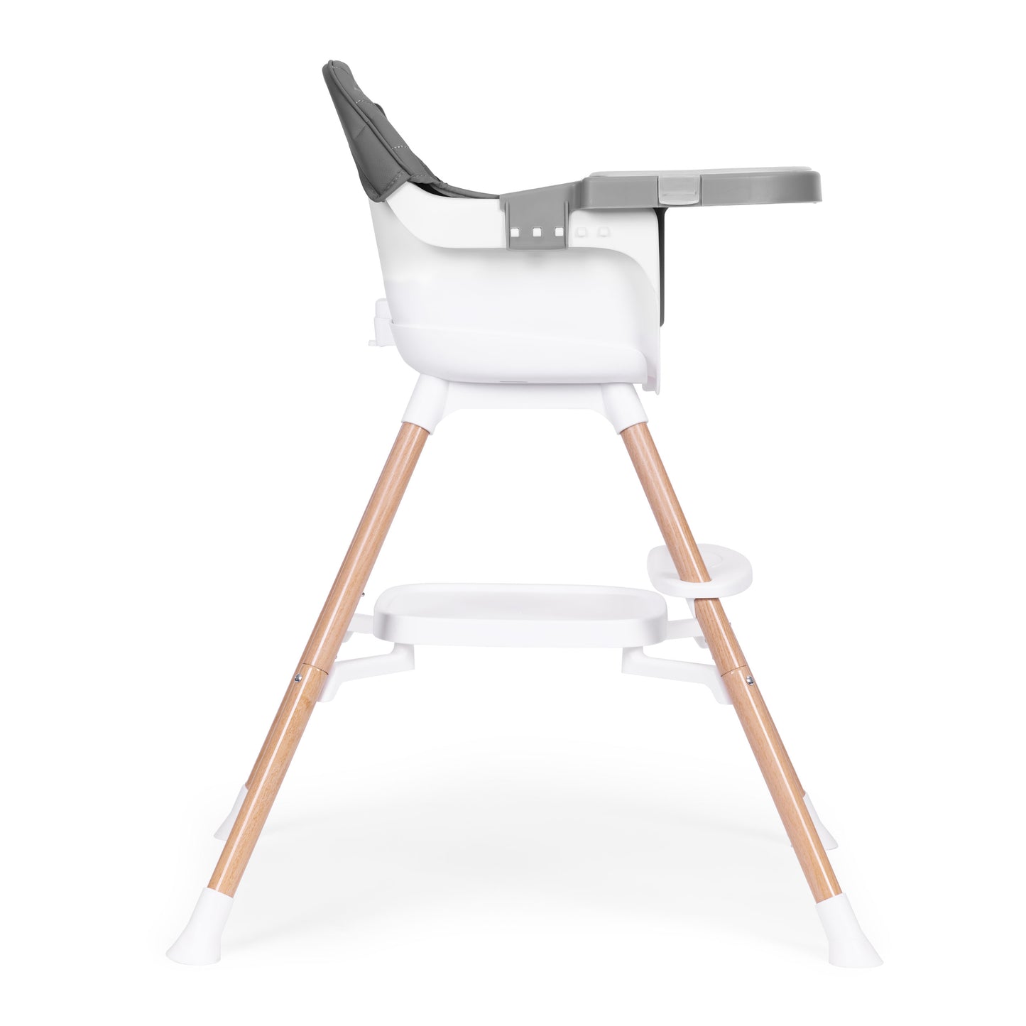 Vaikiška maitinimo kėdutė ECOTOYS 2-in-1 pilka, 6–36 mėn.