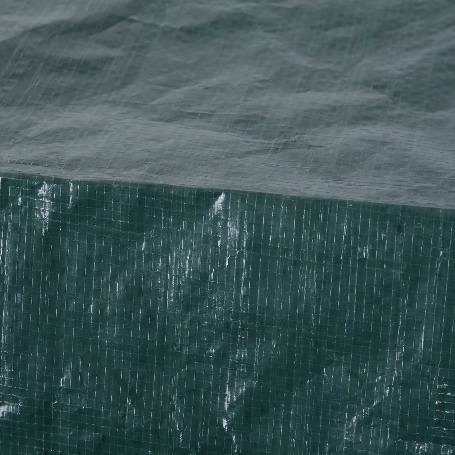 Atsparus žiemos sąlygoms, vandeniui ir UV spinduliams apsauginis užvalkalas sodo baldams, terasos baldams, stačiakampis, 235 x 190 x 90cm, žalias