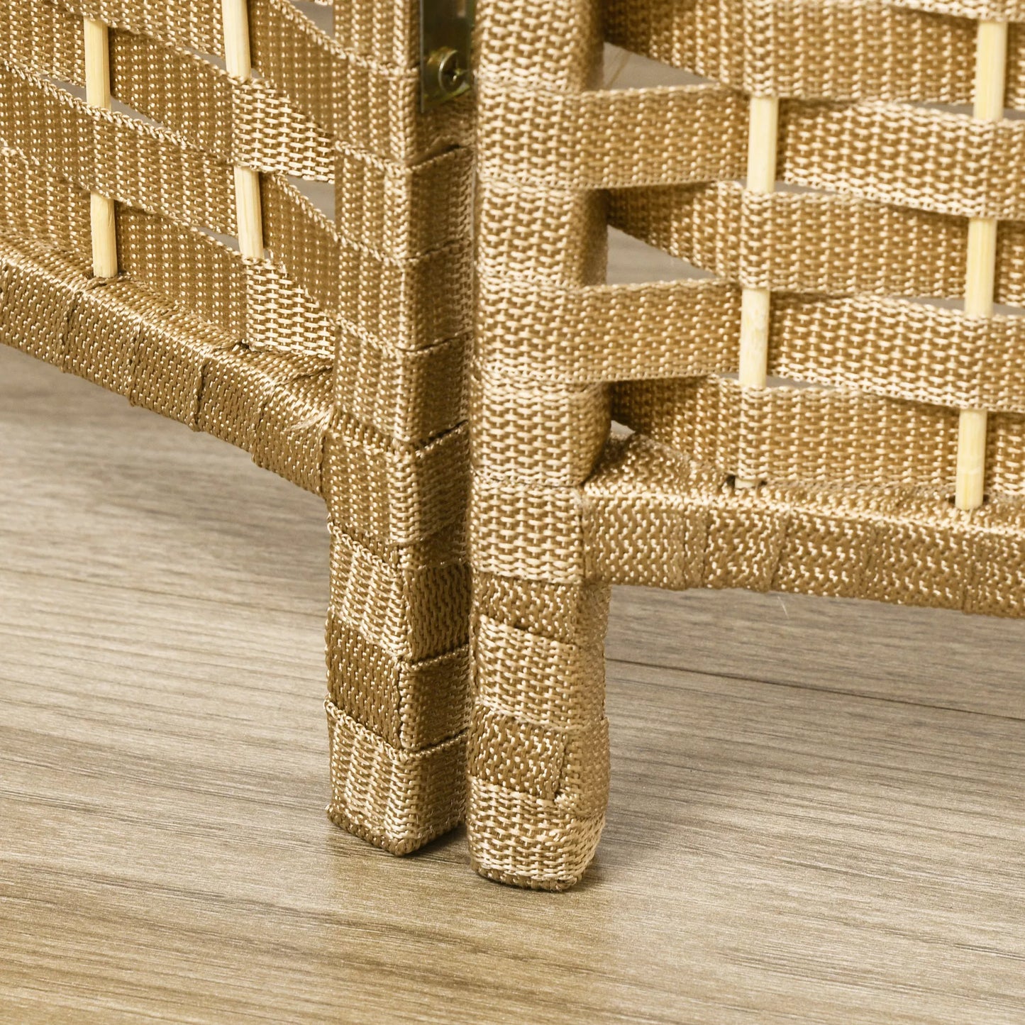 4 dalių pertvara, sulankstomas privatumas ekranas, pertvara svetainei, miegamajam, namų biurui, natūrali