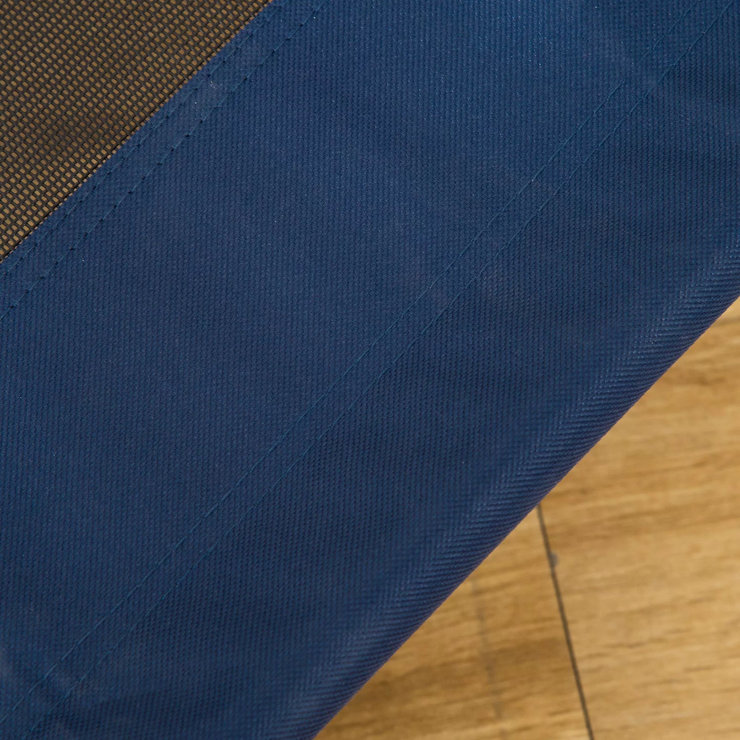 Šunų lovelė Šunų gultas Lauko katės lovelė Naminių gyvūnų lovelė Miego vieta Plienas 600D Oxford audinys Mėlyna 76 x 61 x 18 cm