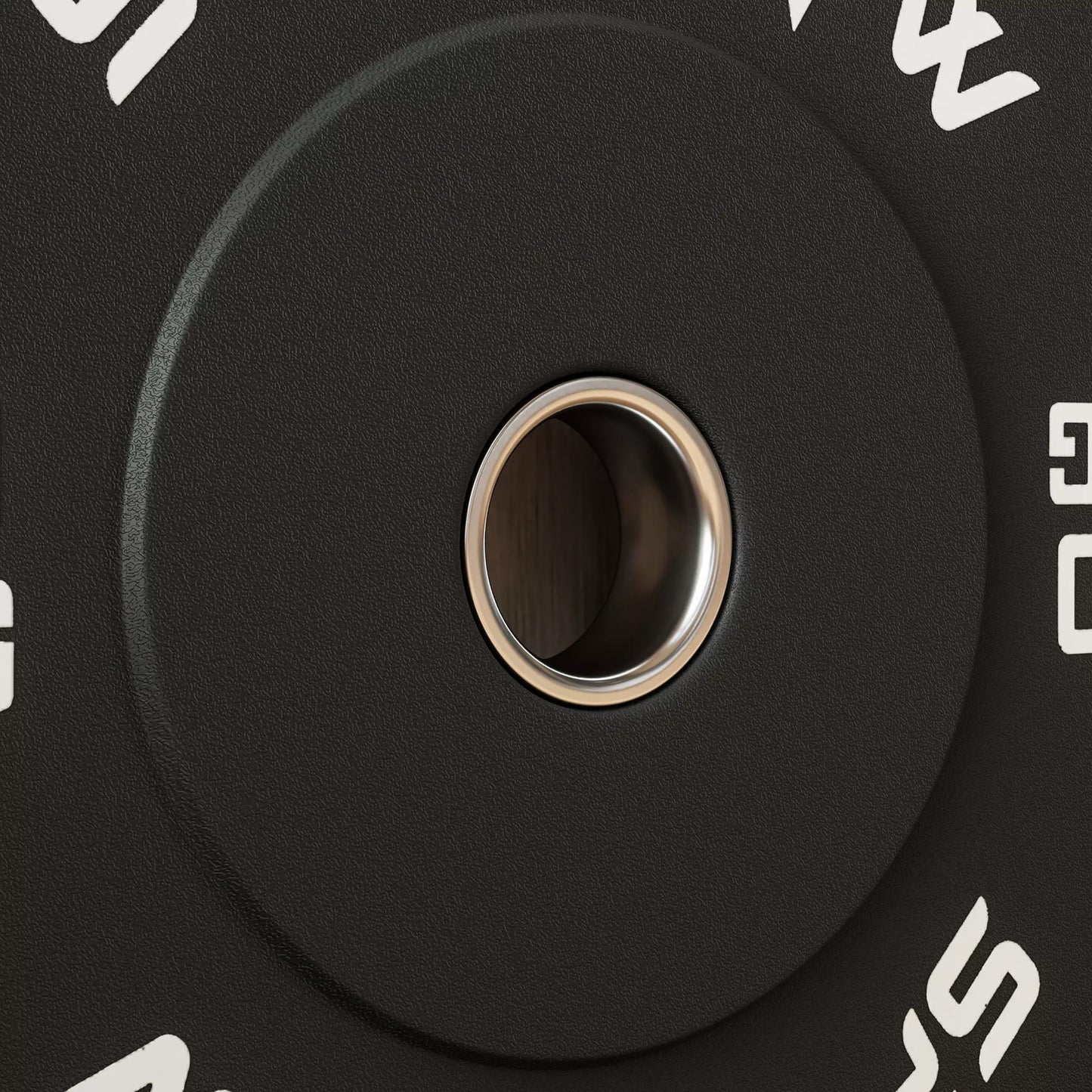 Hantelių diskų rinkinys, 2 x 10 kg, olimpinis standartas, guma, tylus, juodas