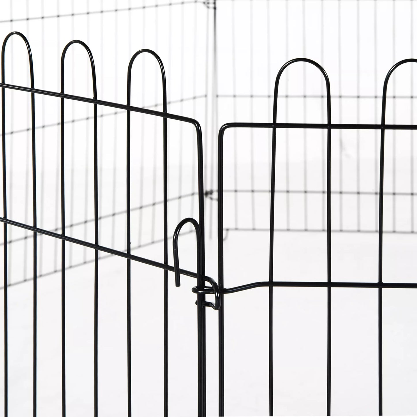 Šuniukų aptvaras, voljeras, žaidimų aikštelė, aptvaras laisvam judėjimui, aptvaras šuniukams 5 dydžių (matmenys: 71x61cm)