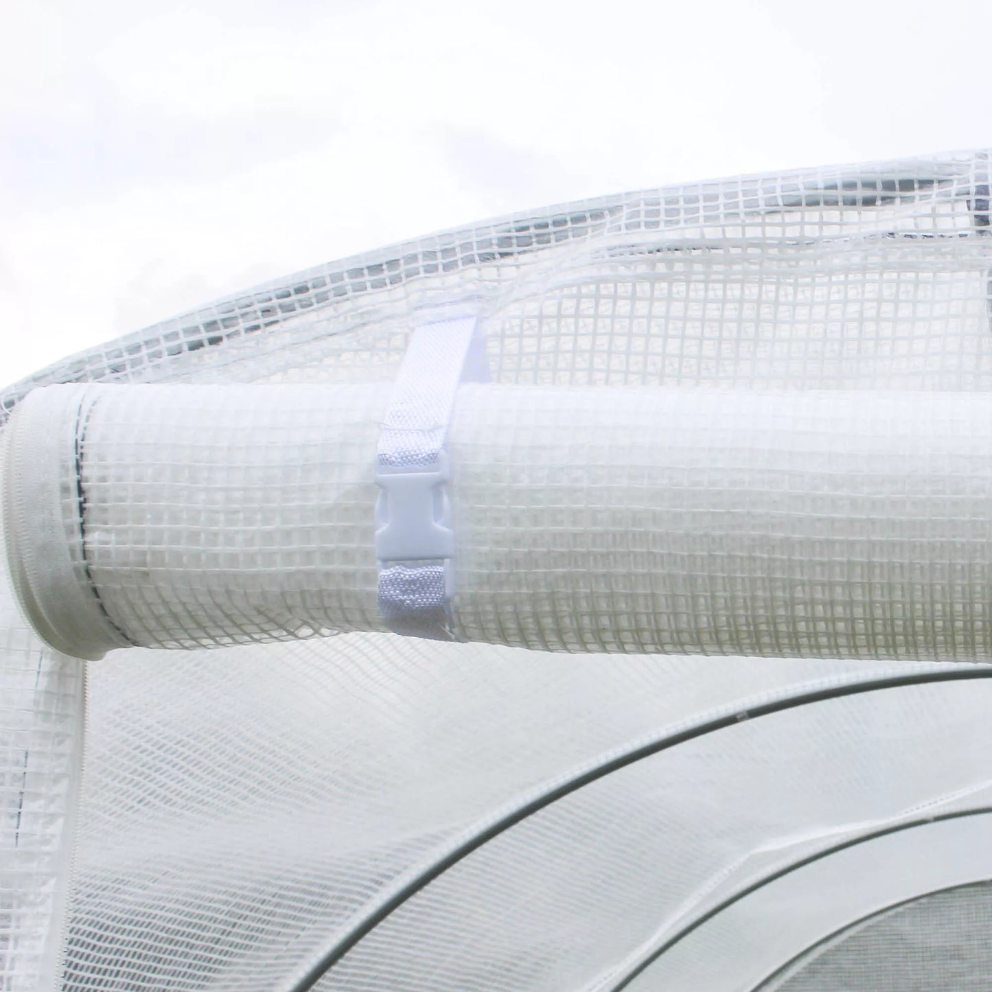 Pakeičiama šiltnamio danga, atspari oro sąlygoms, 300 cm x 200 cm x 200 cm, skaidri