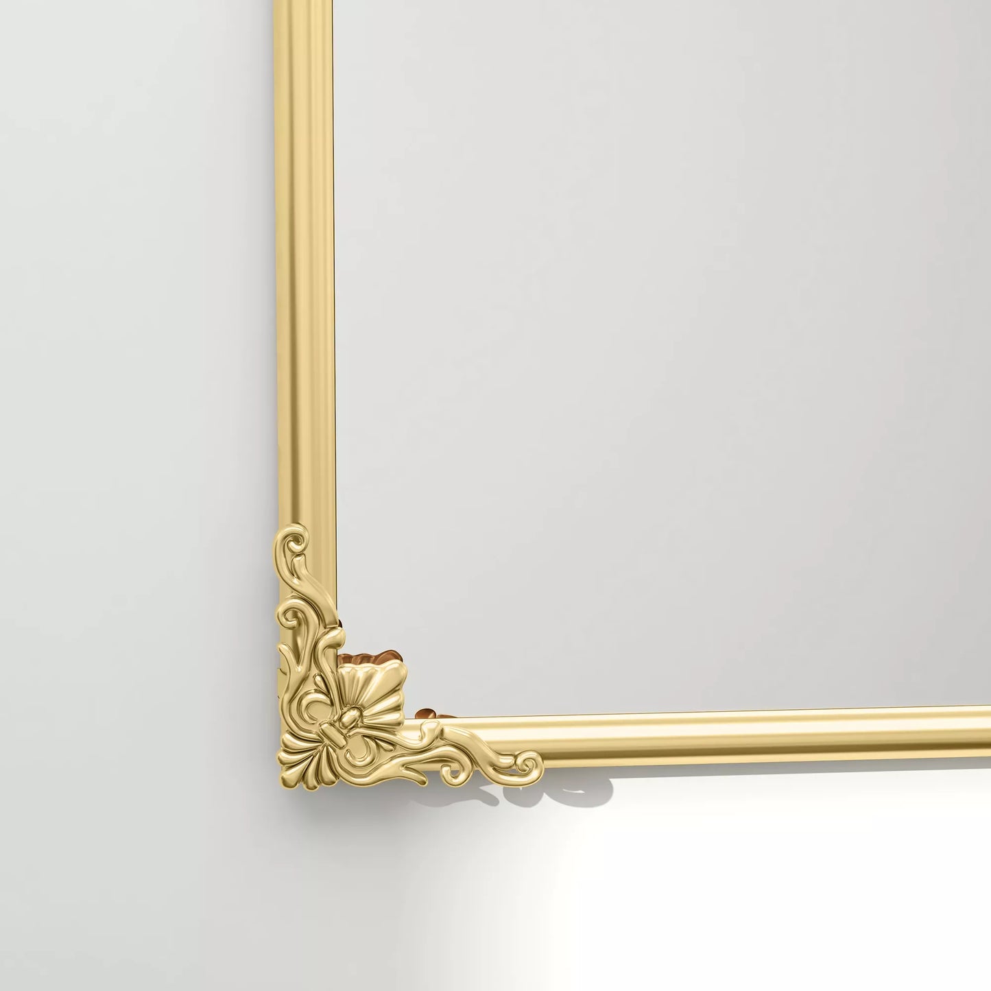 Sieninis veidrodis, stilingas, 60x3x87cm, aukso atspalvio