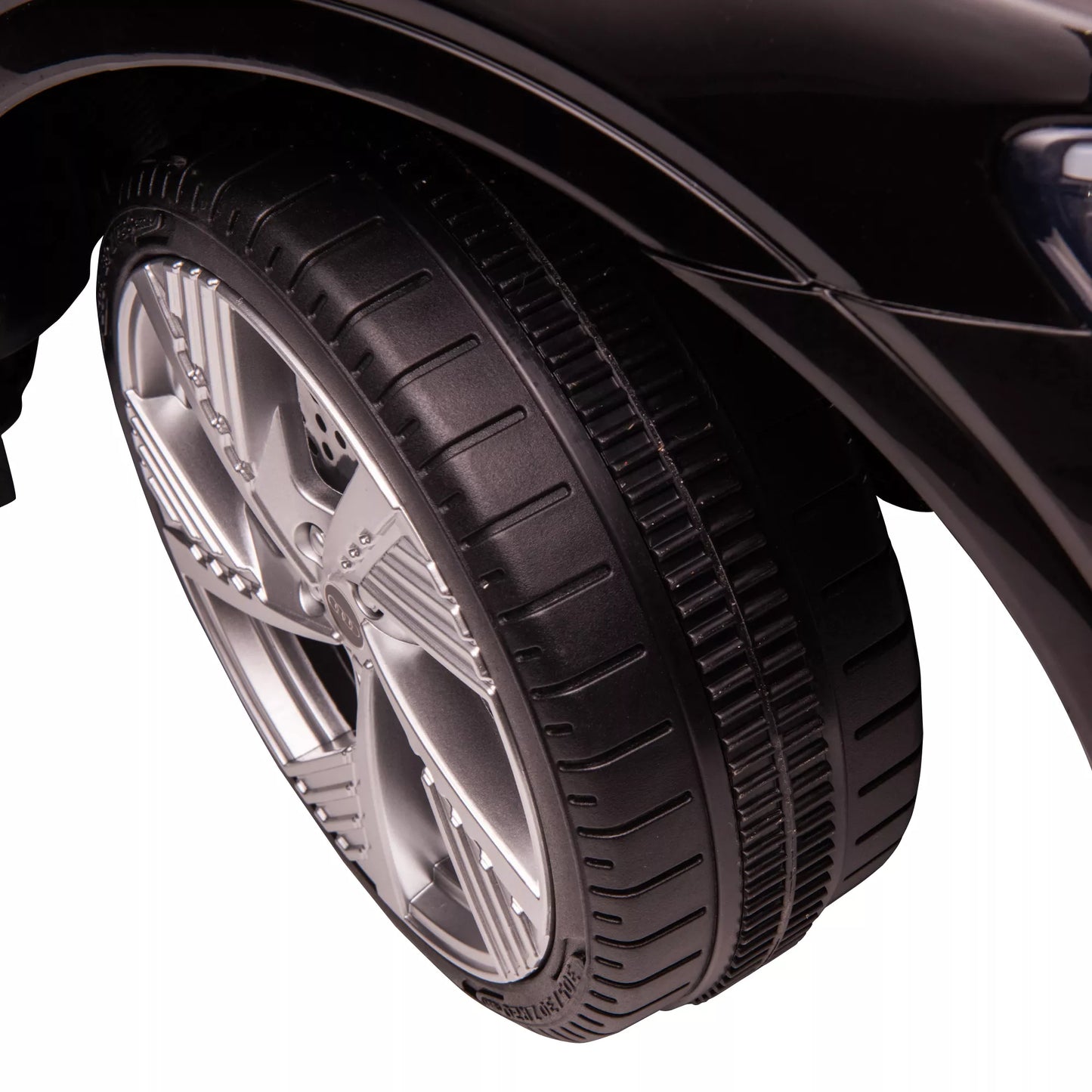 Elektrinis vaikiškas automobilis 12V Audi E-tron, elektrinė transporto priemonė su nuotolinio valdymo pulteliu, saugos diržu, muzika (MP3/USB/TF), vaikiška transporto priemonė vaikams nuo 3 iki 5 metų, 3-5 km/h, juodas