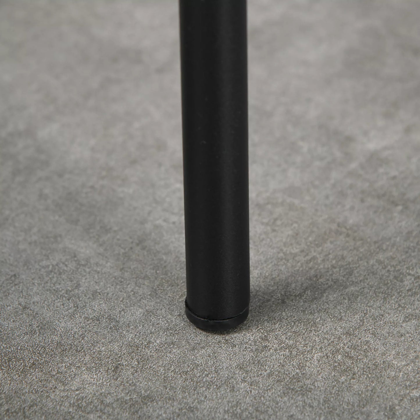 Valgomojo kėdė, akcentinė kėdė, virtuvės kėdė, 41,5 cm x 41,5 cm x 46 cm, juoda