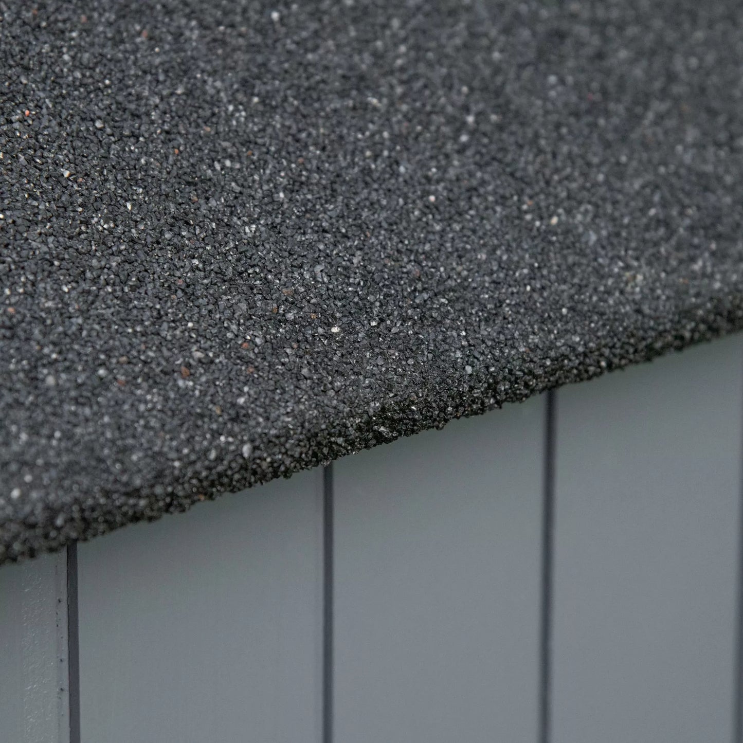 Sodo spinta, atvira malkinė, užrakinamos durys, atspari oro sąlygoms, natūralaus medžio apdaila, 129 x 51,5 x 180cm, pilka+juoda