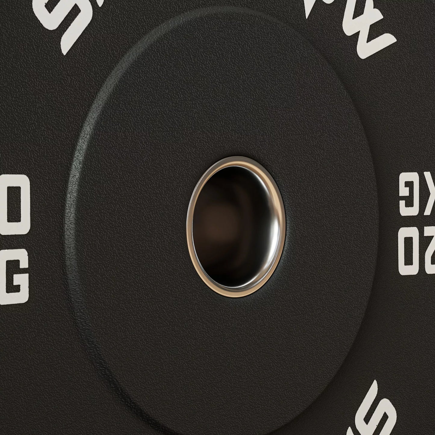 Hantelių diskų rinkinys, 2 x 20 kg, olimpinio standarto, guminis, tylus, juodas