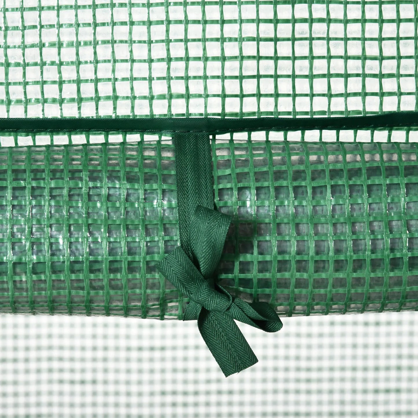 Mini šiltnamis Auginimo šiltnamis su plėvelės danga ir 3 lentynomis Lentynos Ritinamos durys Daržovių lysvė