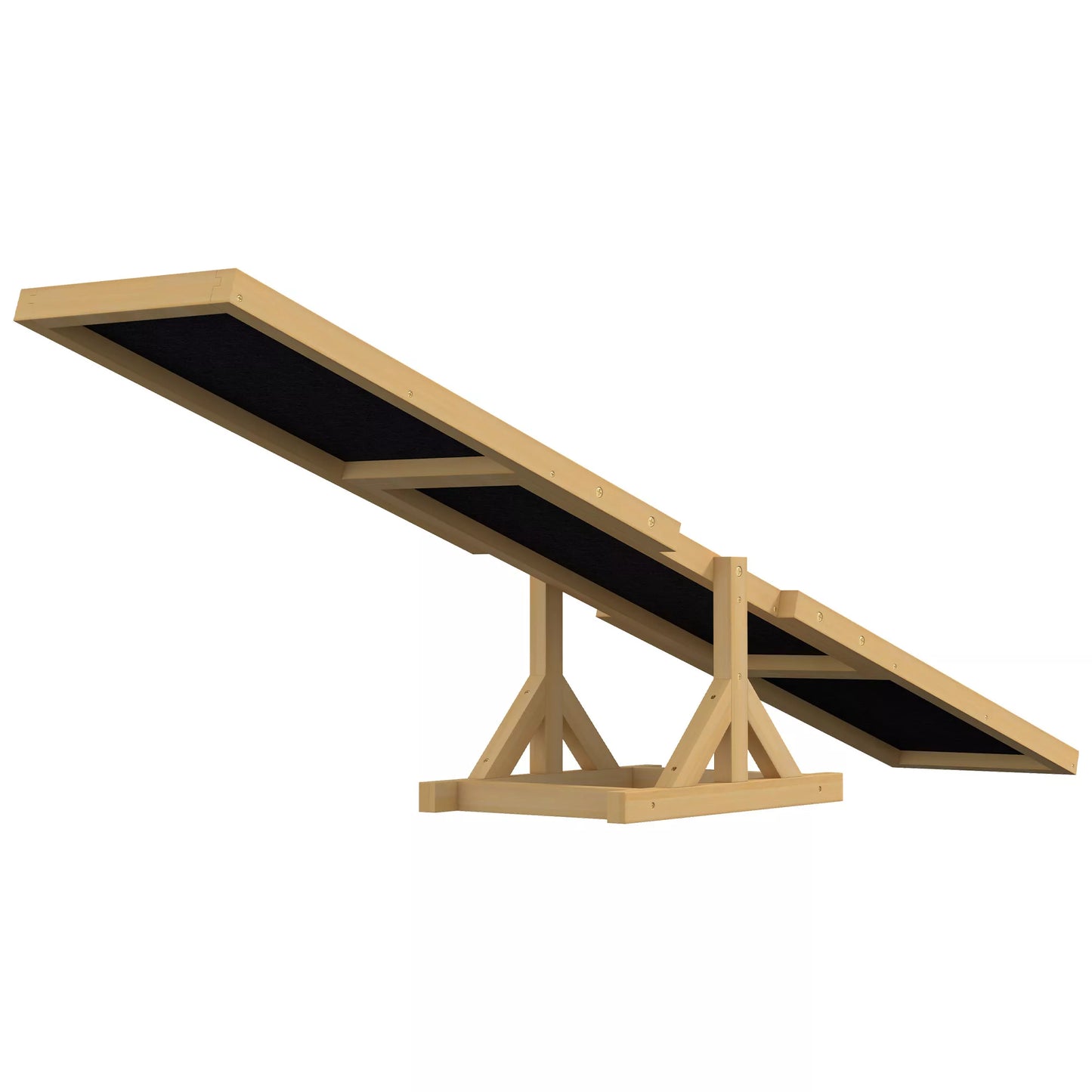 Šunų balansyras Agility treniruotėms, neslystantis, atlaiko iki 50 kg, 180 x 30 x 30 cm