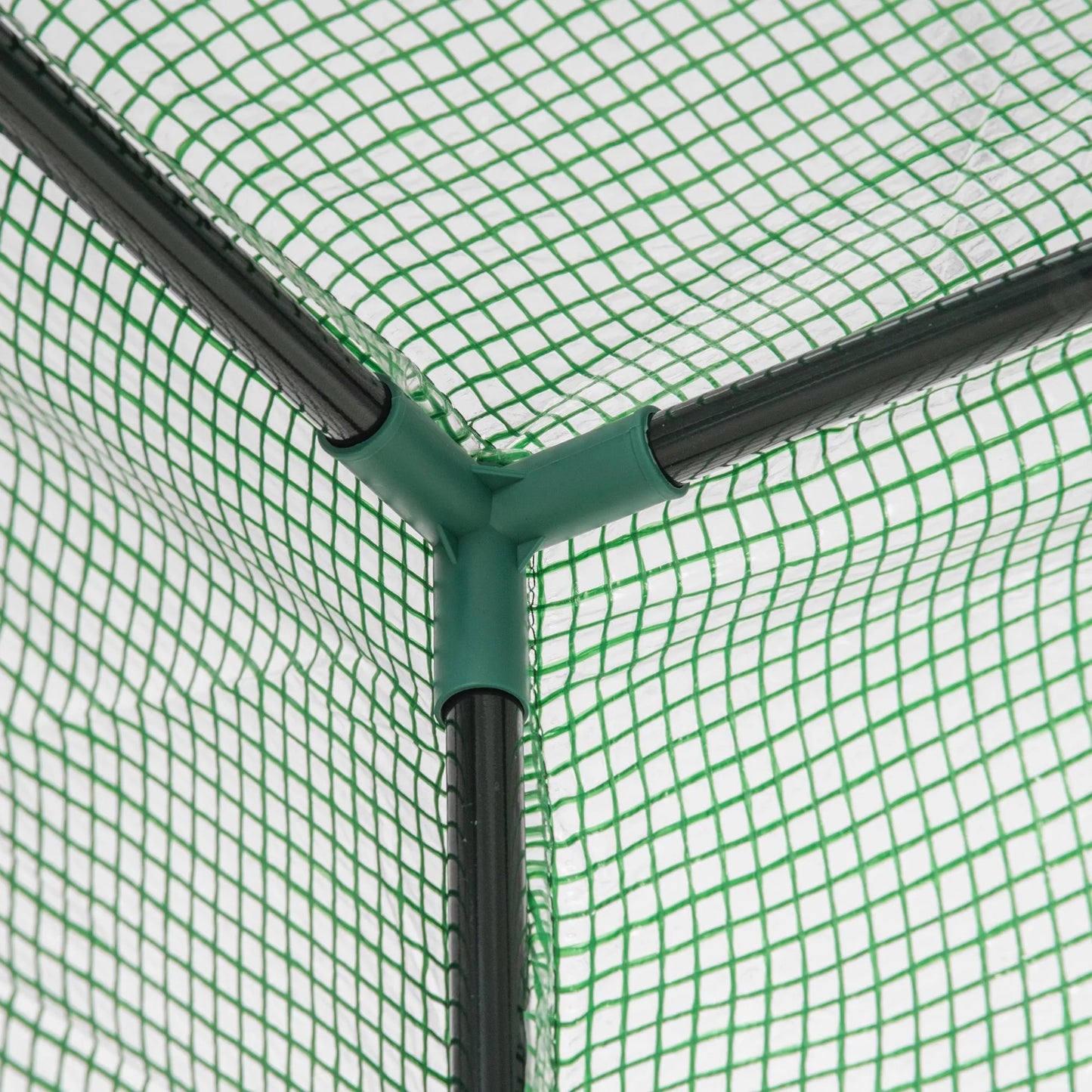 Šiltnamis su durimis, žiemai pritaikytas plieninis šiltnamis su plėvele, šiltnamis balkonui, sodui, pomidorų šiltnamis 100x50x150 cm, pomidorų šiltnamis pomidorams, daržovėms, gėlėms, augalams, žalumynams