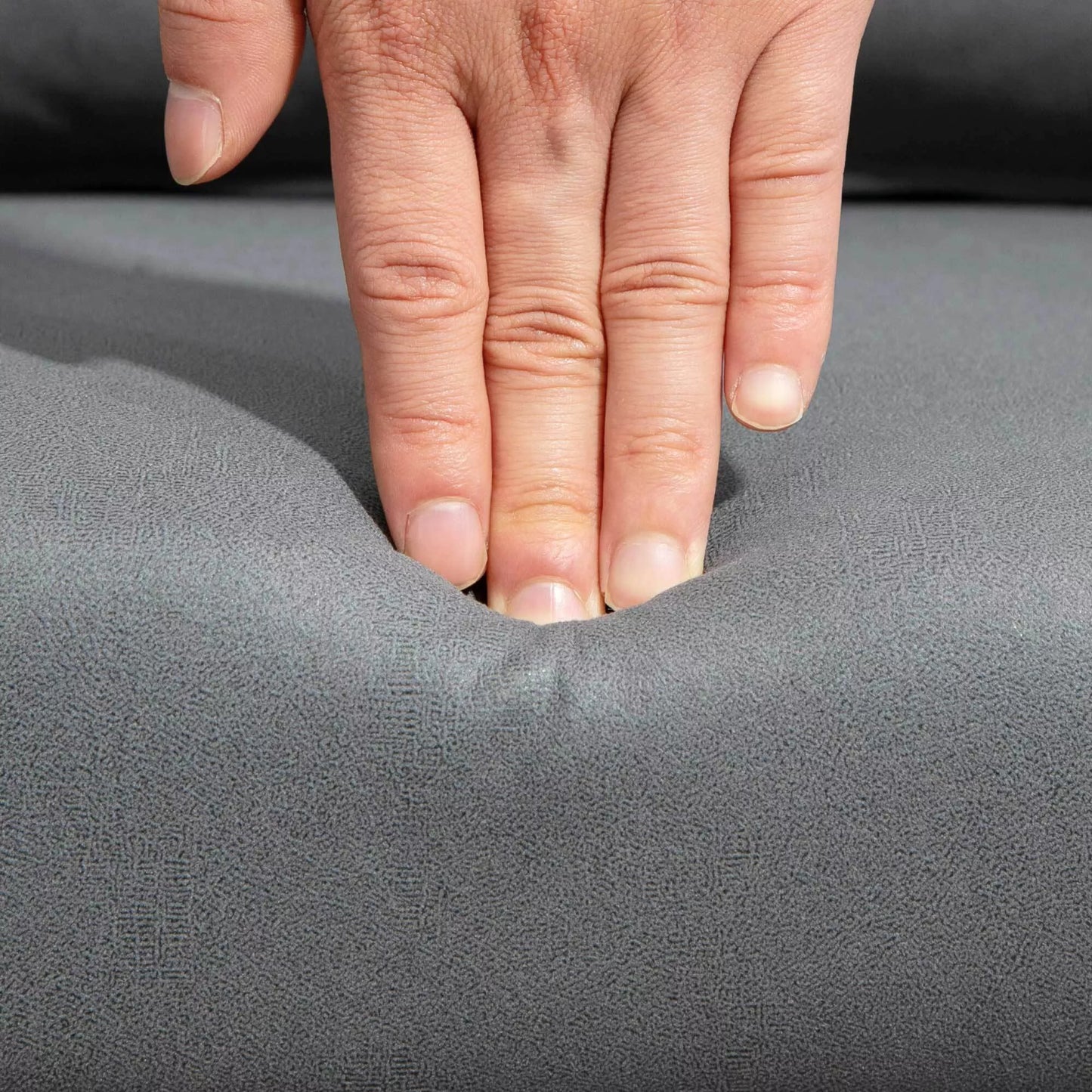 Pasukama kėdė, aukštyje reguliuojama biuro kėdė, poliesteris, metalas, 60 x 60 x 79-91 cm, tamsiai pilka