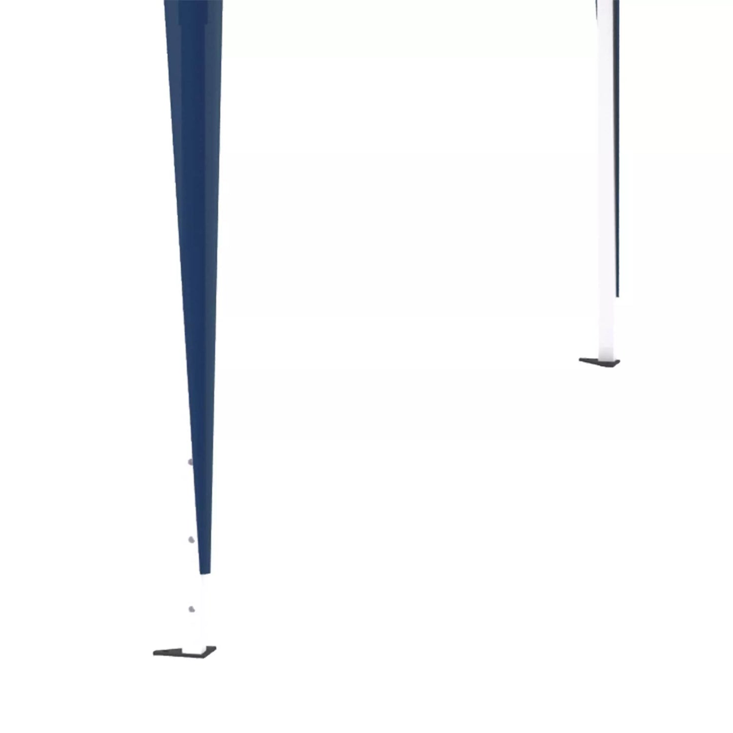 Sulankstomas paviljonas 3 x 3 m, sodo paviljonas, sulankstomas, renginių palapinė, reguliuojamo aukščio, sodo palapinė su transportavimo krepšiu, UV apsauga, plienas, Oxford Mėlyna