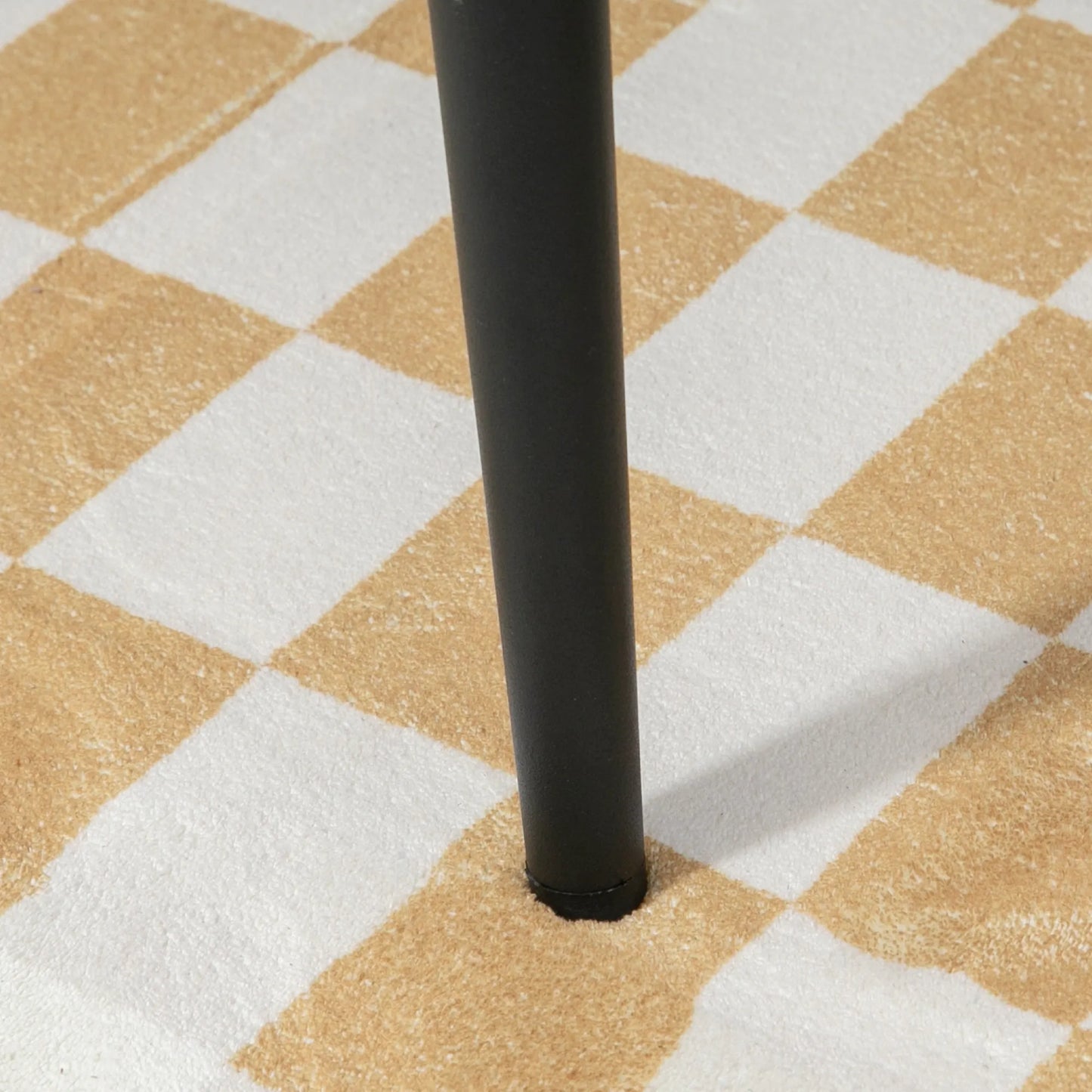 Taburetė, sėdimoji taburetė, pliušinis žaislas, pėdų atrama, smėlio spalvos