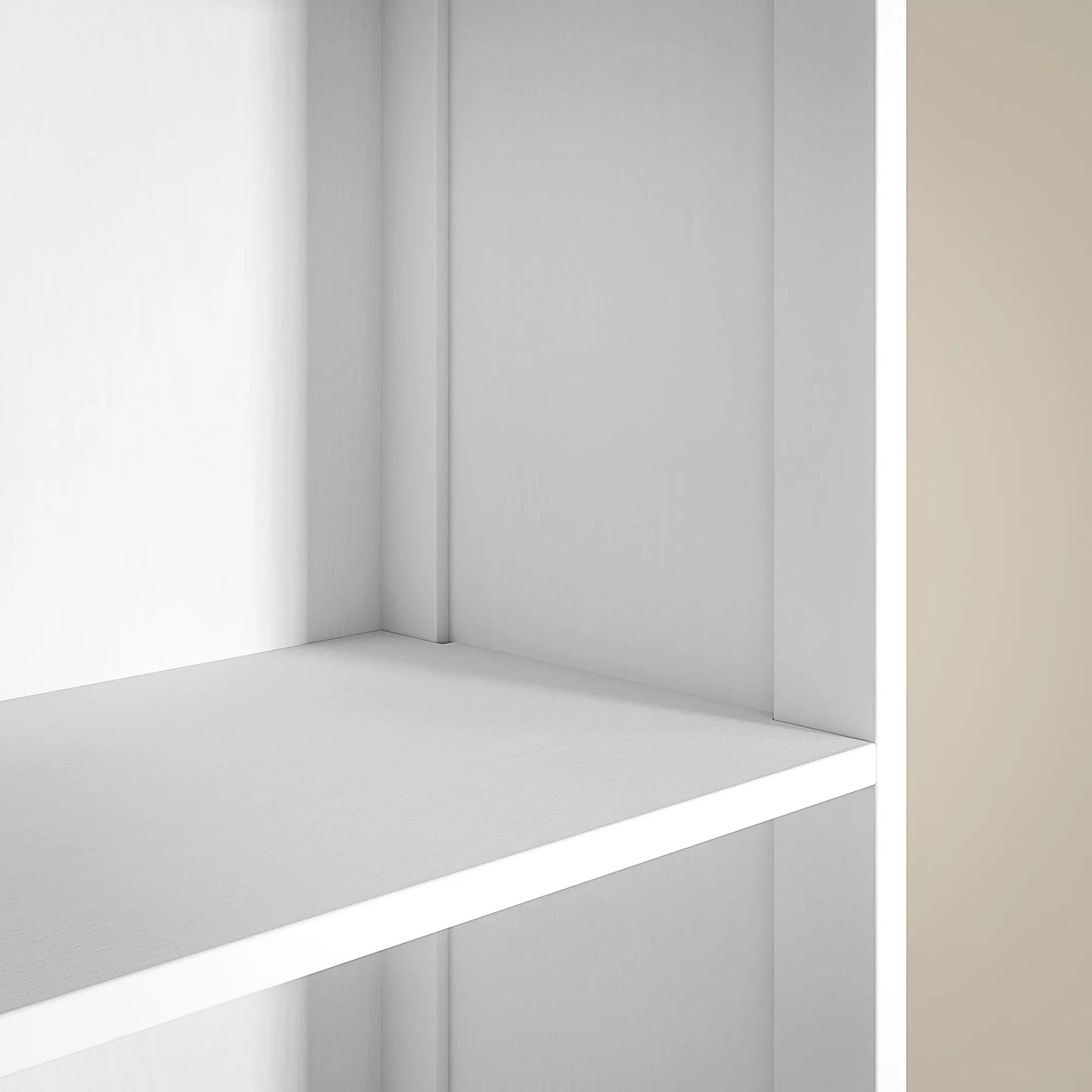 Vonios spintelė su 3 lentynomis, 1 stalčiumi, tvirta, MDF, balta