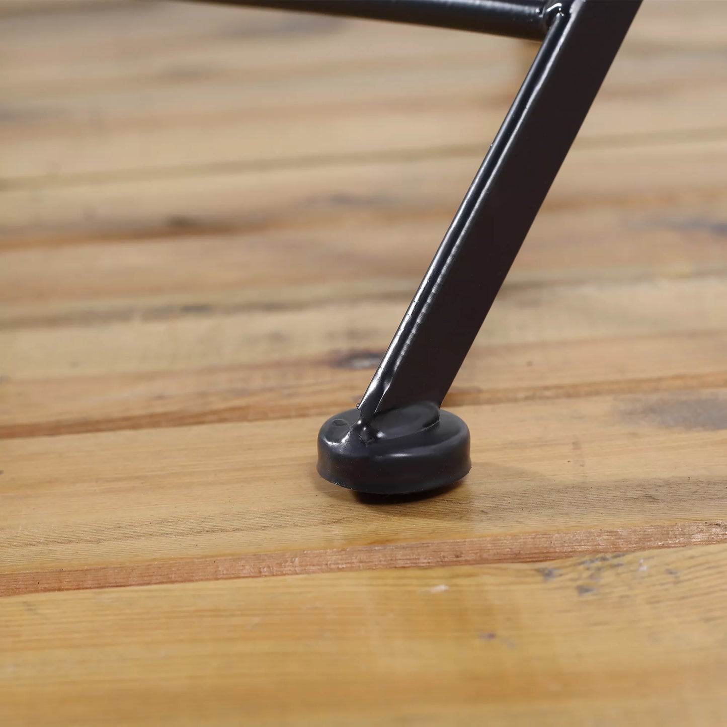 Sodo baldų komplektas 2 žmonėms, Bistro rinkinys, 1 stalas + 2 sulankstomos kėdės, Terasa, Balkonas, Metalas, Pilkas