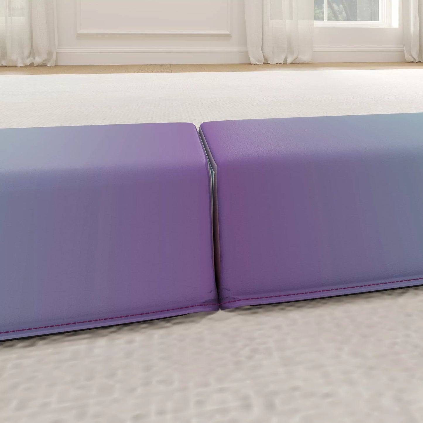 Balansinis tiltelis 2,4 m, sulankstomas, neslystantis pagrindas, nuo 3 metų, iki 80 kg, kelių spalvų