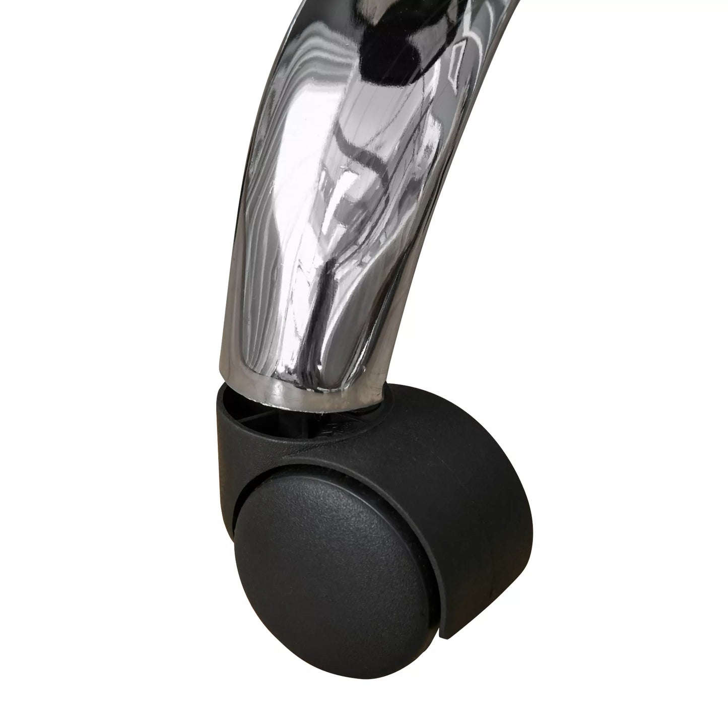 Salono pufas, reguliuojamo aukščio, su velveto imitacijos apmušalu, Ø35 x 49-61 cm, juodos spalvos