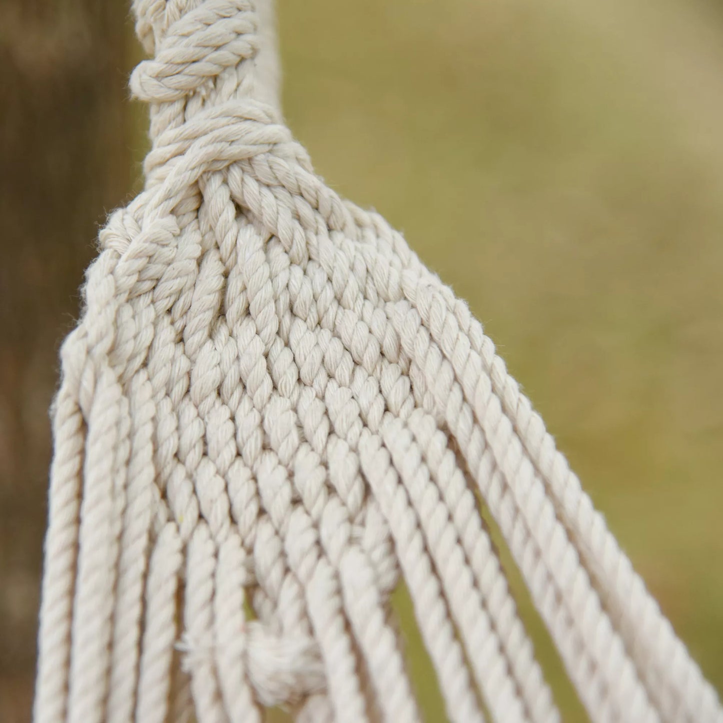 Lauko hamakas iš medvilnės su nešimo maišeliu, atlaiko iki 120 kg, modernus, 290 x 150 cm, įvairių spalvų