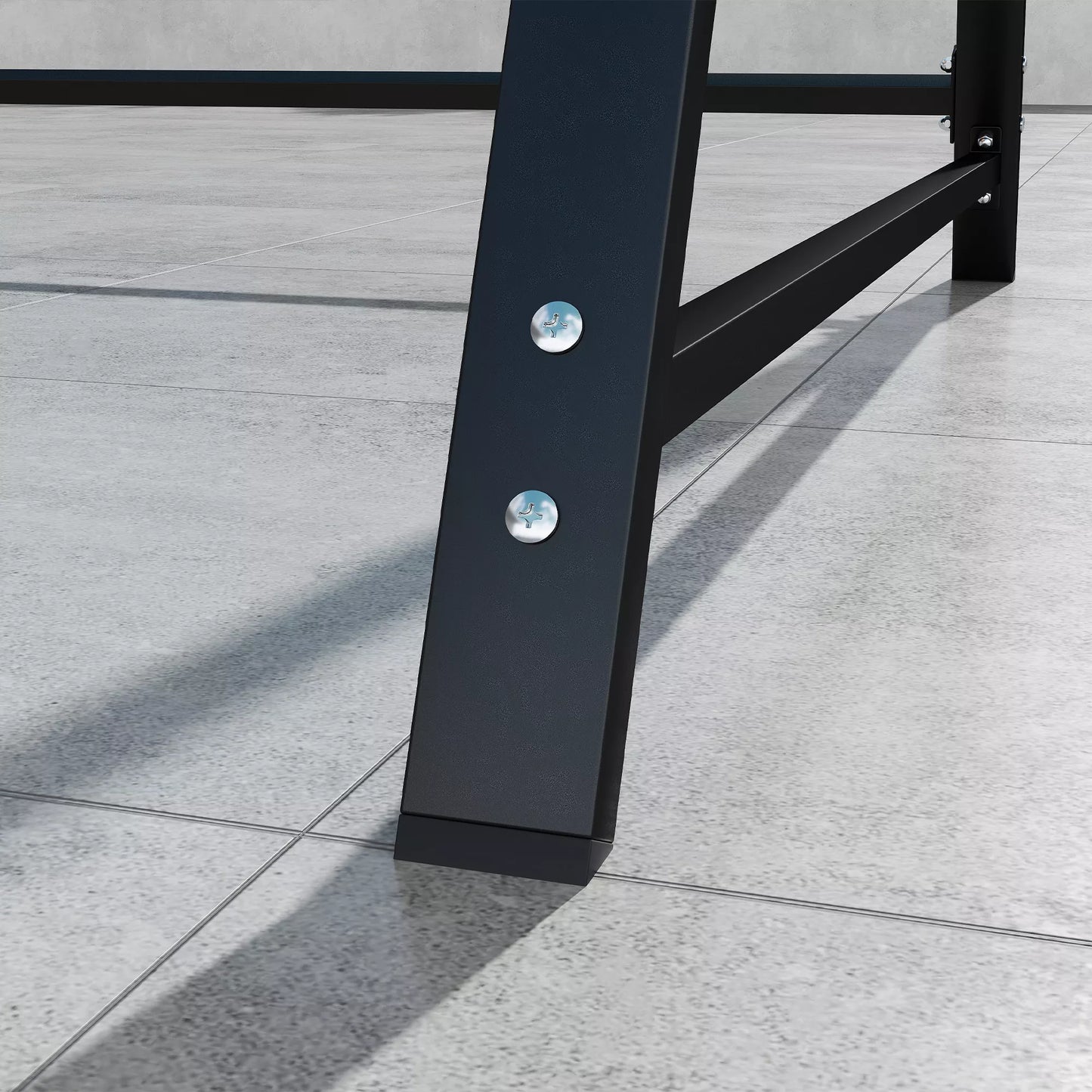 Sodo supynės su reguliuojamu stogeliu, dvivietės 142 x 112 x 162cm, Juodos