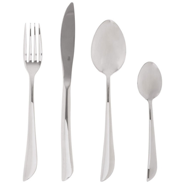Stalo įrankių rinkinys INOX 24 dalys (6 asmenims) – elegantiškas dizainas