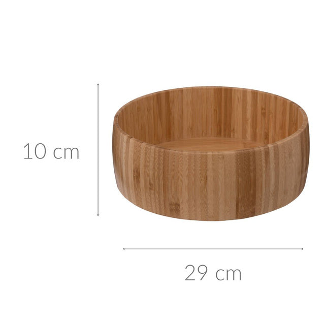 Bambukinė serviravimo lėkštė-dubuo vaisiams, Ø 29 cm