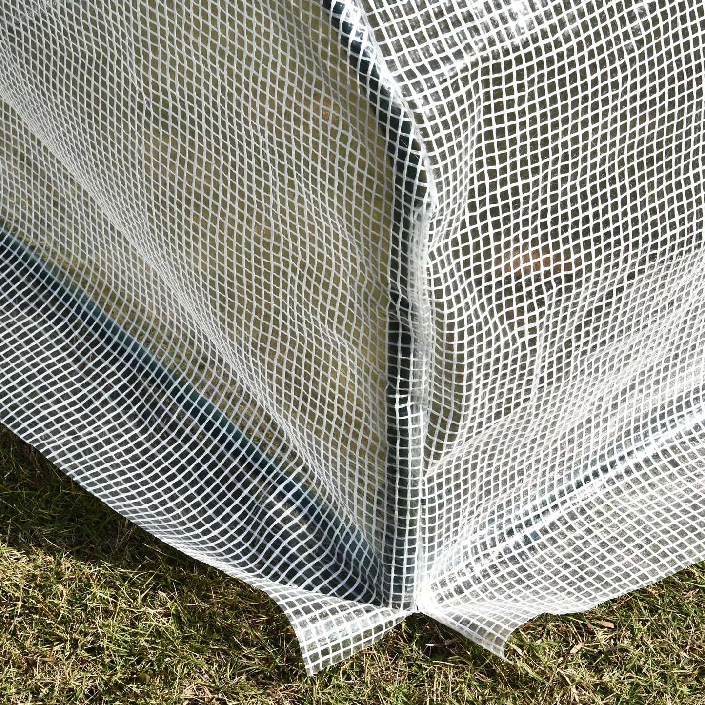 Mini šiltnamis, atsparus oro sąlygoms, lengvai transportuojamas, 99 cm x 71 cm x 60 cm, plėvelės tunelis, žalias