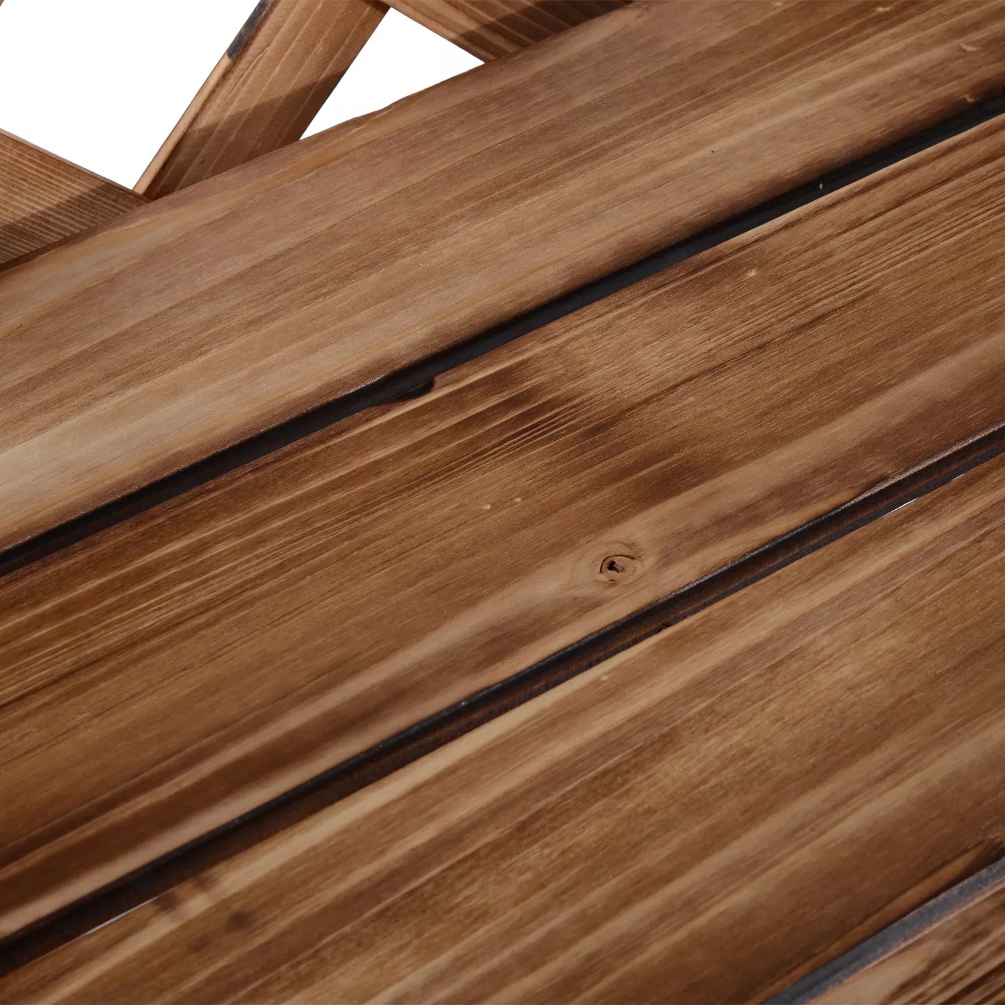 Gėlių stovas, augalų lentyna, 3 pakopos, eglės mediena (Modelis8)