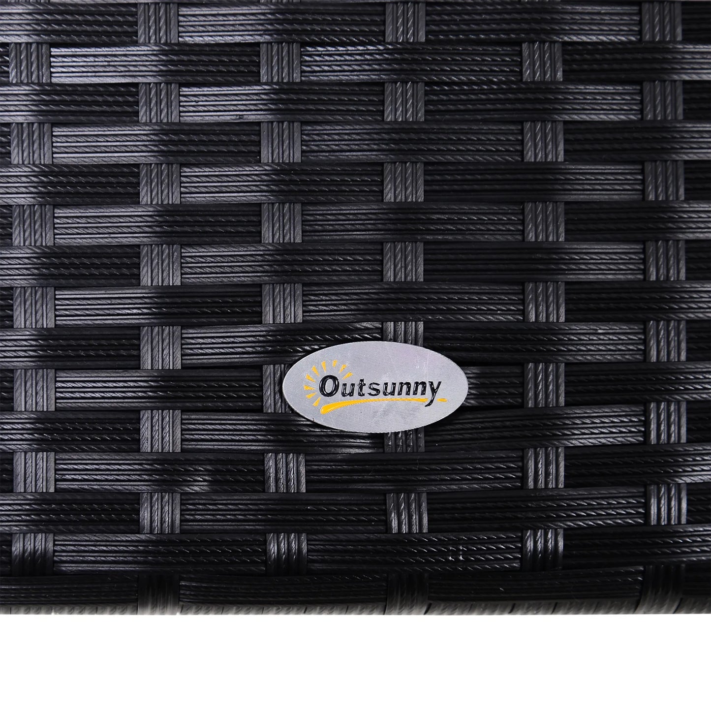 Lauko, sodo sūpynės 3 vietos iš polirattanų Sodo sūpynės su reguliuojamu saulės stogu Saulės apsauga Sėdimoji pagalvėlė Pakabinama suolelė, atlaikanti iki 360 kg Pakabinamos sūpynės sodui 198x124x179 cm Juodos spalvos