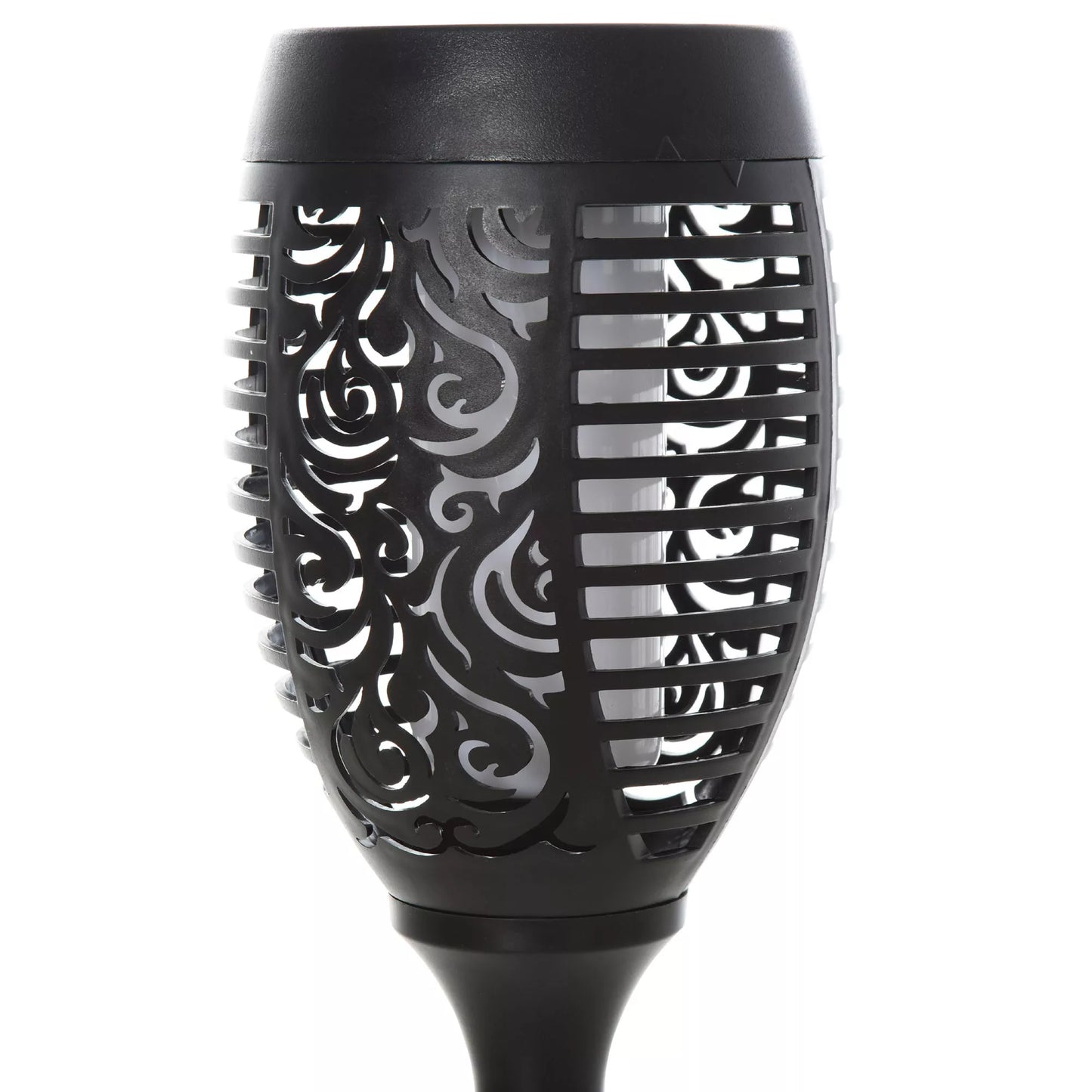 Lauko apšvietimas 4 vnt. Saulės LED šiltai baltos spalvos sodui su kuoliuku ir kištuku IP44 atsparus vandeniui sodas lauke veja kiemas