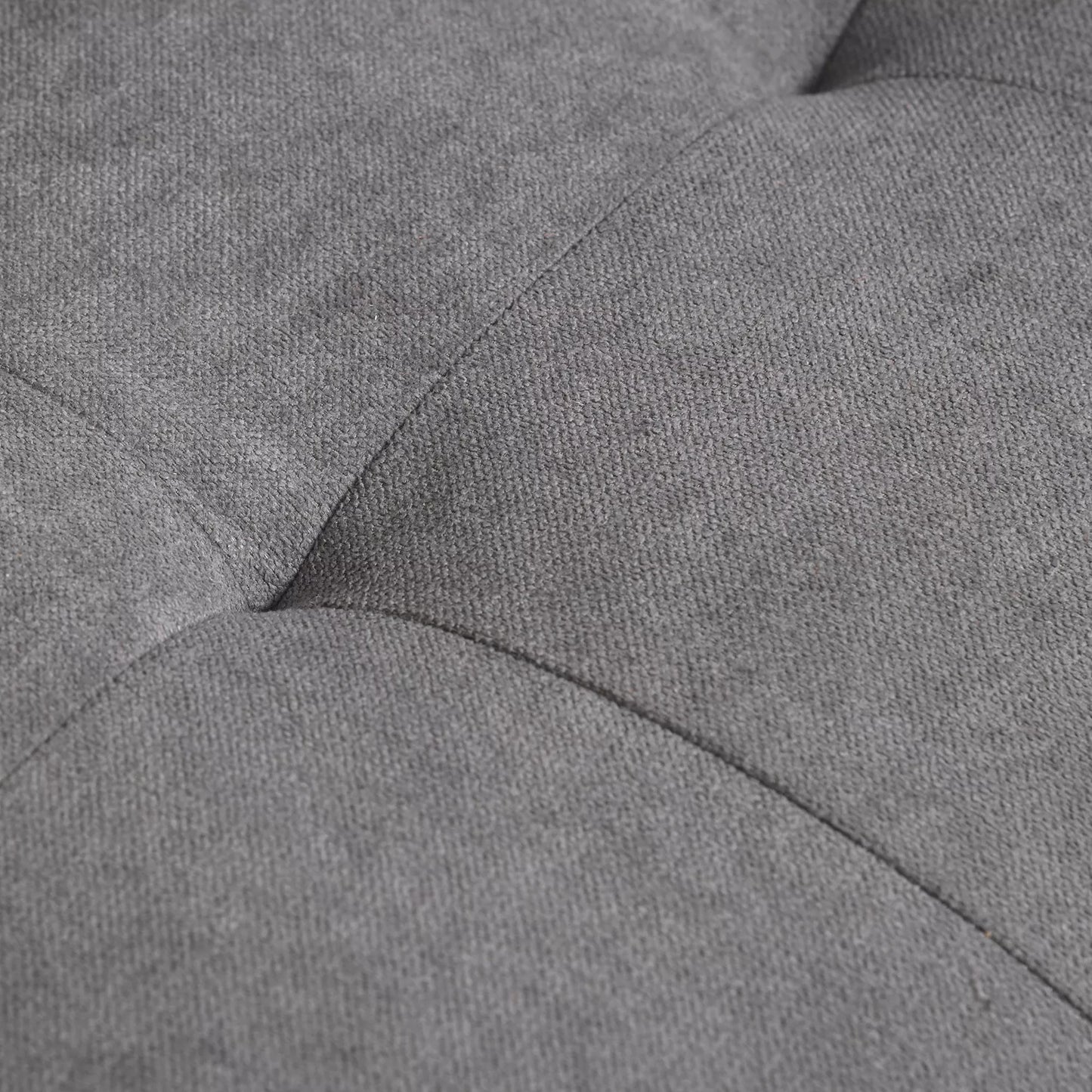 2 vietų sofa, "Couch" su daiktadėže, medinės kojelės, minkšta sofa su velvetine išvaizda svetainei, miegamajam, 117x 62 x 78 cm, pilka