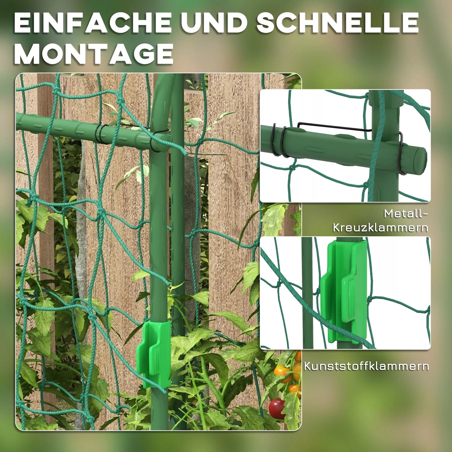 Didelis lankstus lankas, paukščių apsaugos tinklas, lengvas montavimas, metalas, 43 x 182 x 183 cm