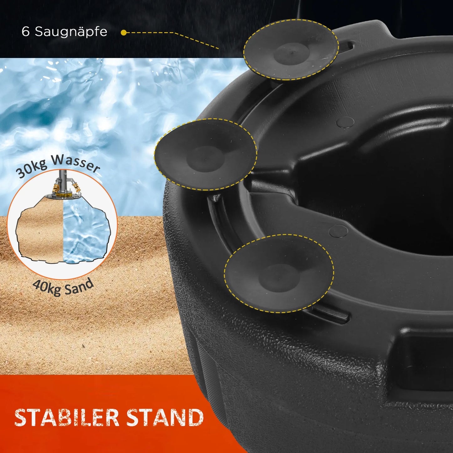 Bokso maišo rinkinys, stovimosios bokso treniruočių rinkinys, 136-154 cm aukščio reguliuojamas, su 1 pora pirštinių. Tinka profesionalams ir pradedantiesiems. Juodas