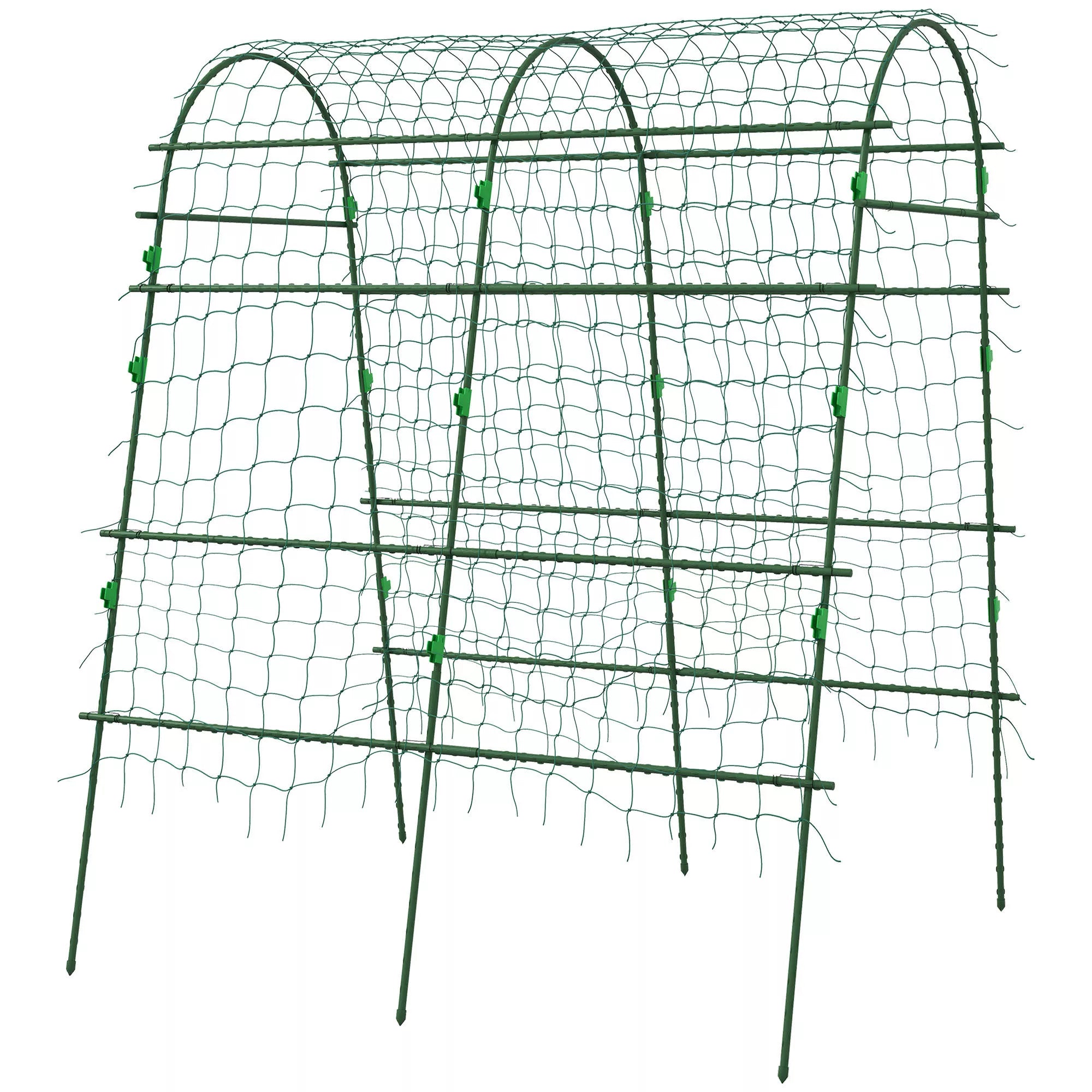 Didelis lankas, paukščių apsaugos tinklas, lengvas montavimas, metalas, 144 x 167 x 206 cm