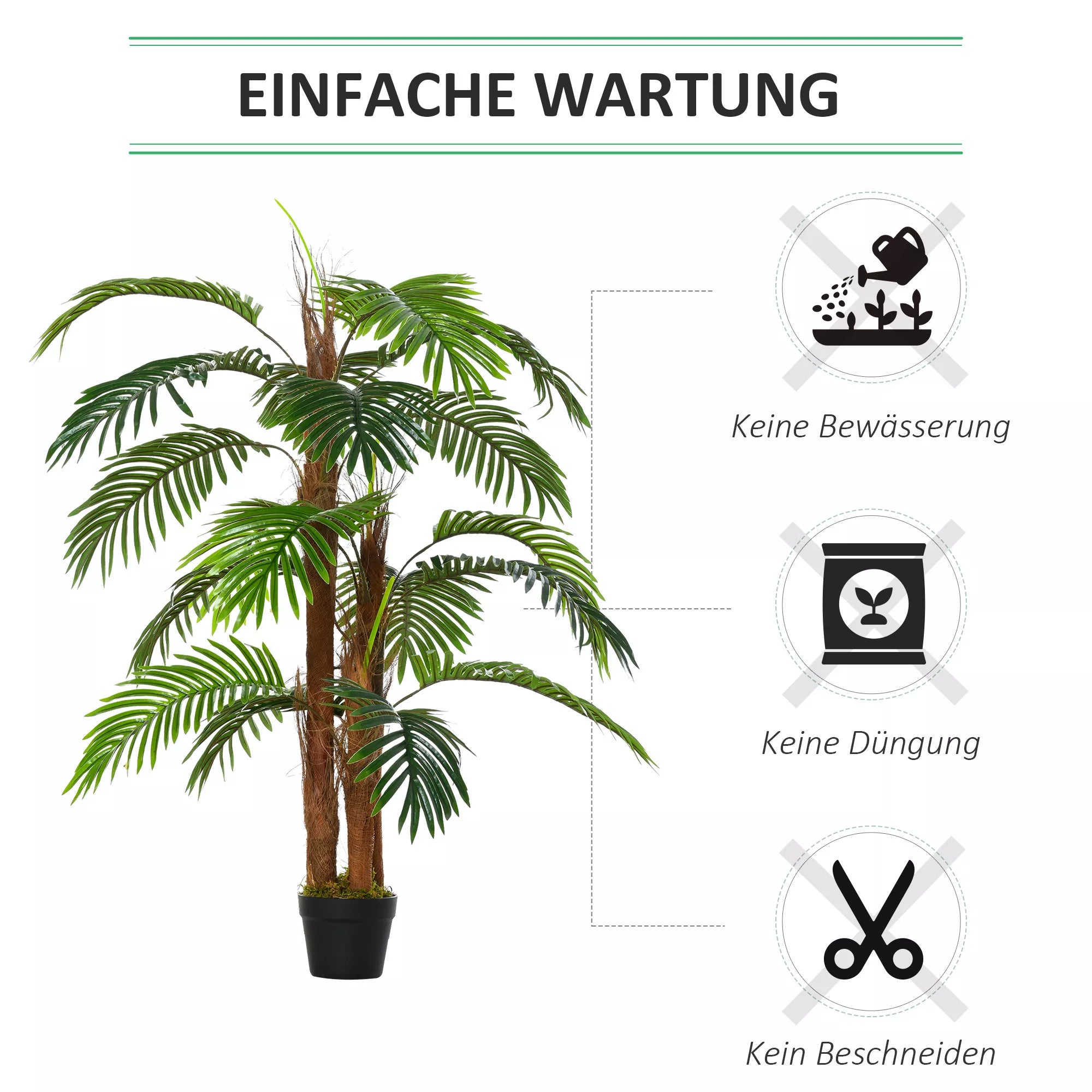 dirbtiniai augalai 120 cm dirbtinė palmių palmių dirbtinis augalas dirbtinis medis dirbtiniai augalai vazonuose kambariniai augalai dekoratyviniai augalai biuro augalai plastikiniai vazonai vidaus ir lauko naudojimui