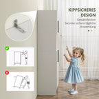 Balta spintelė su apvirtimo apsaugos detale