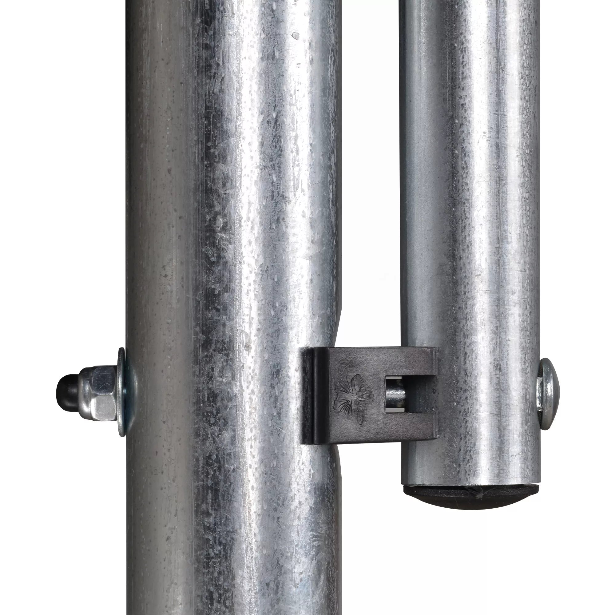Batutas su apsauginiu tinklu Sodo batutas, skirtas naudoti viduje ir lauke Fitneso batutas paaugliams ir suaugusiems Plieninis Mėlynas + juodas iki 113,6 kg Ø305 x 248H cm