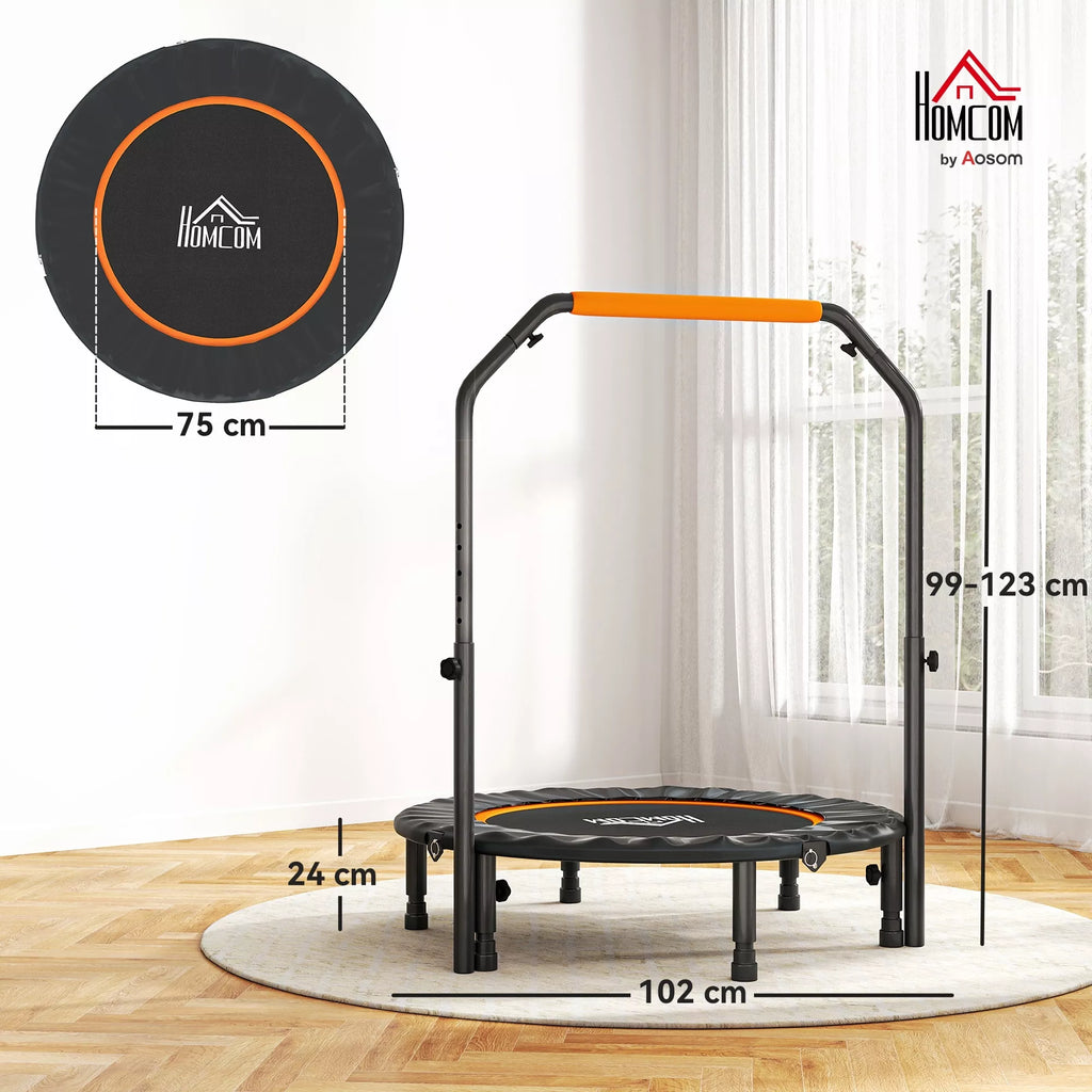 Fitneso batutas, sulankstomas, reguliuojamas laikiklis, Ø102 x 123H cm, iki 150 kg, juodas