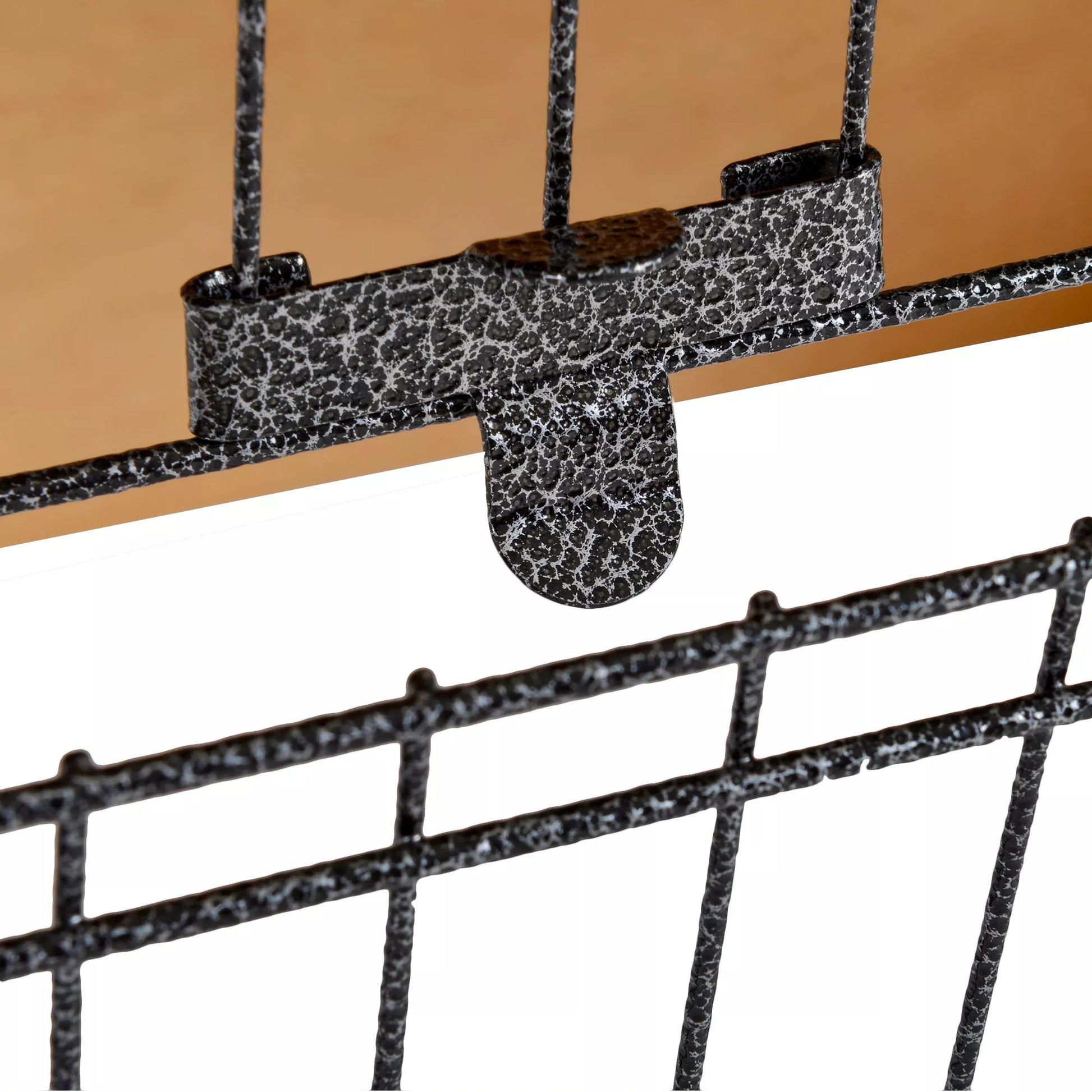 Mažų gyvūnų narvas, pakeltas naminių gyvūnų namelis, narvas su užrakinamomis durimis, medžio ir metalo, šviesiai geltonos spalvos, 89,5 x 45 x 81 cm