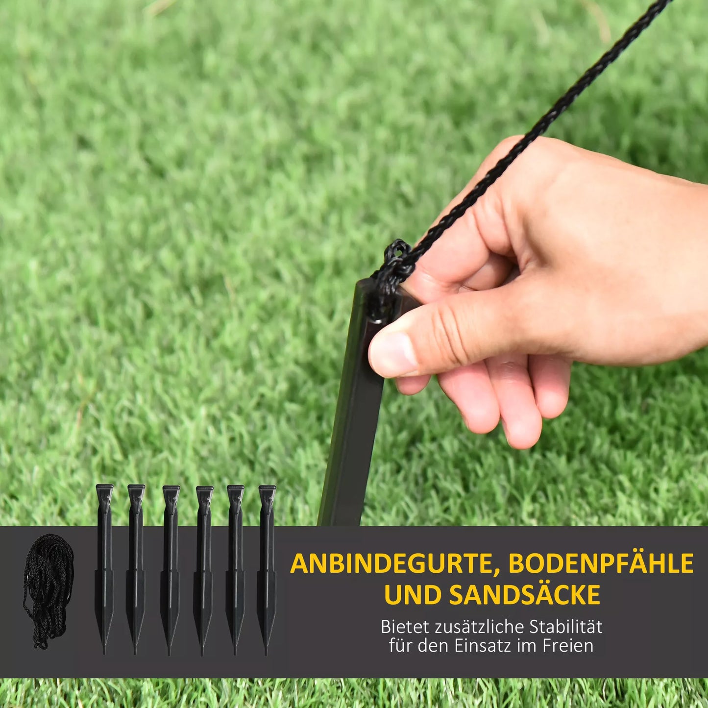 Outsunny Pripučiamas meduoliukas, 2 m, su pūstuvu, daugiaspalvis