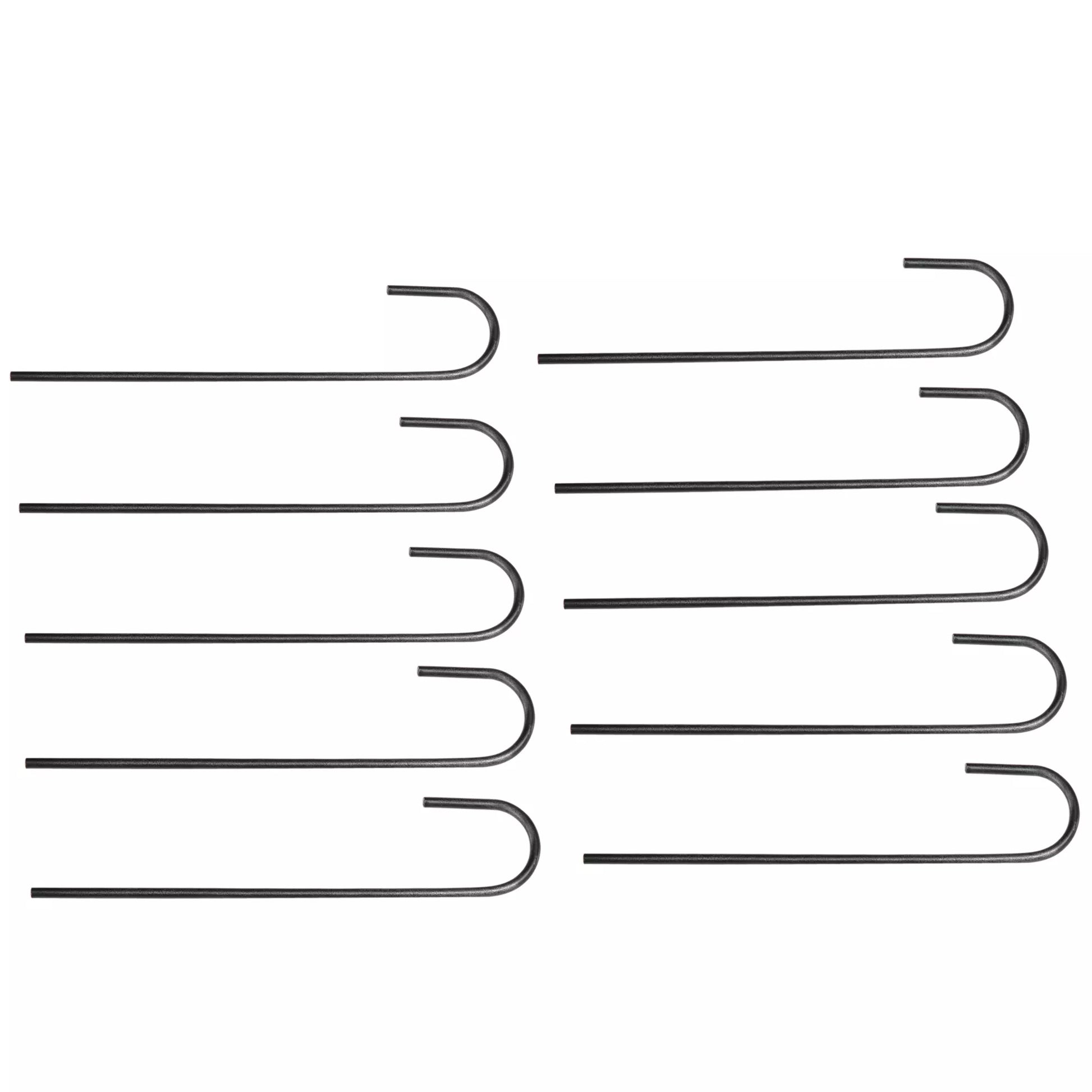 Metalinė rožių arka, atrama vijoklinėms augalams, sodo arka su smaigaliu, metalinė konstrukcija, vartų arka, vijoklinė arka rožėms, vijoklinės grotelės, rožių atrama sodui, 114 x 30 x 230 cm, juoda