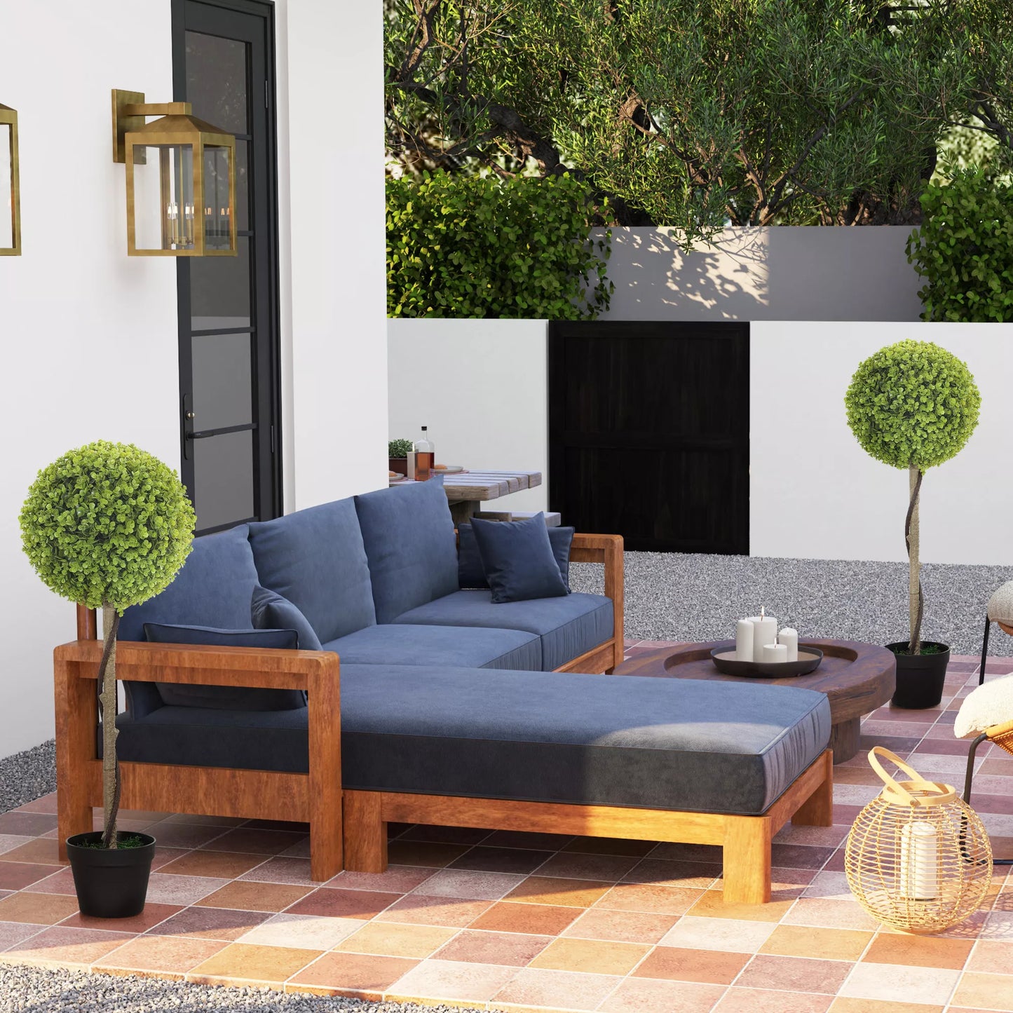 Dirbtinis eukalipto medis, 2 vnt. rinkinys, su vazonu, lengvai prižiūrimas, 90 cm