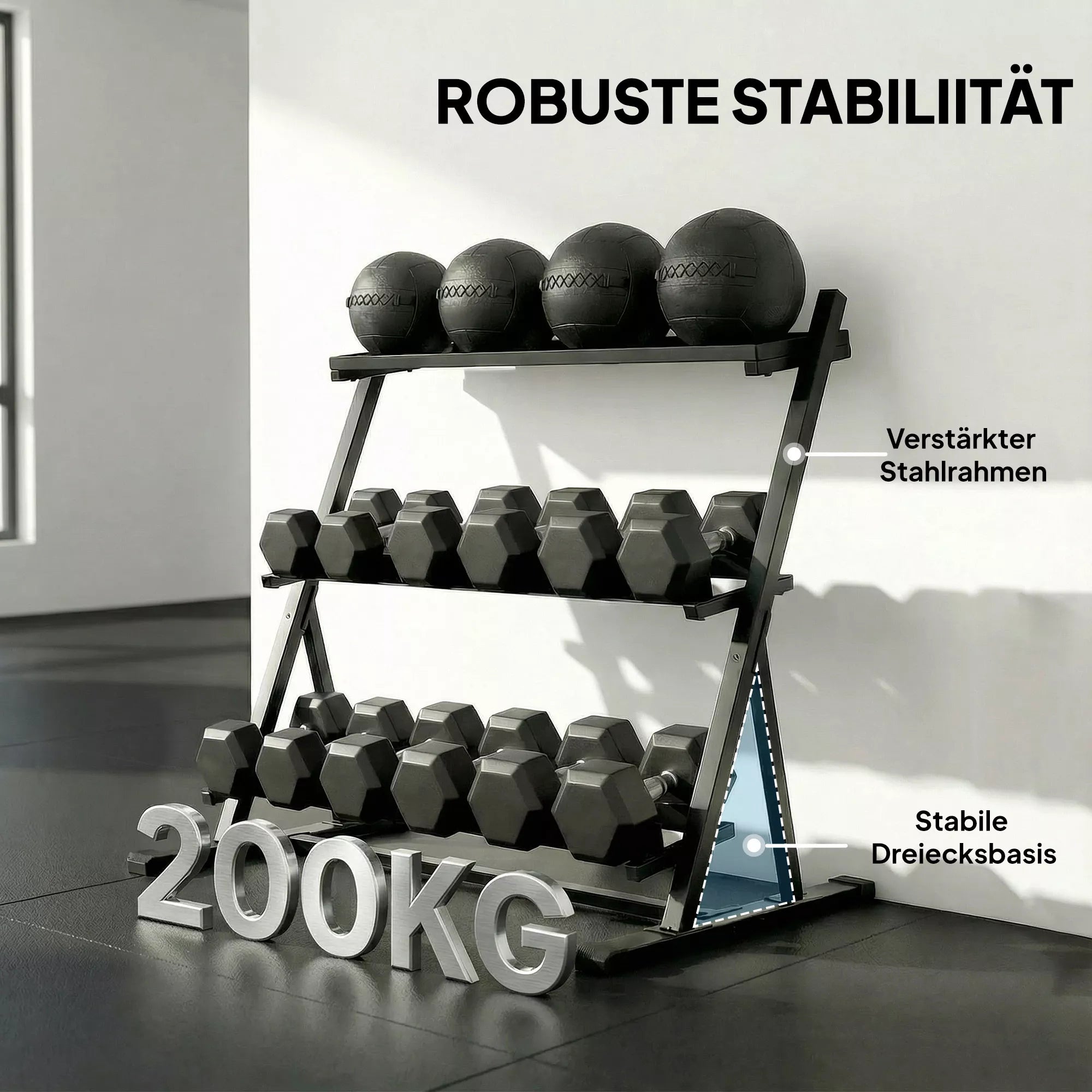 Apkrova iki 200 kg bendrai stovui
