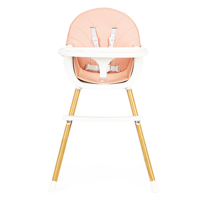 ECOTOYS 2-in-1 reguliuojama vaikiška maitinimo kėdutė (6–36 mėn.)