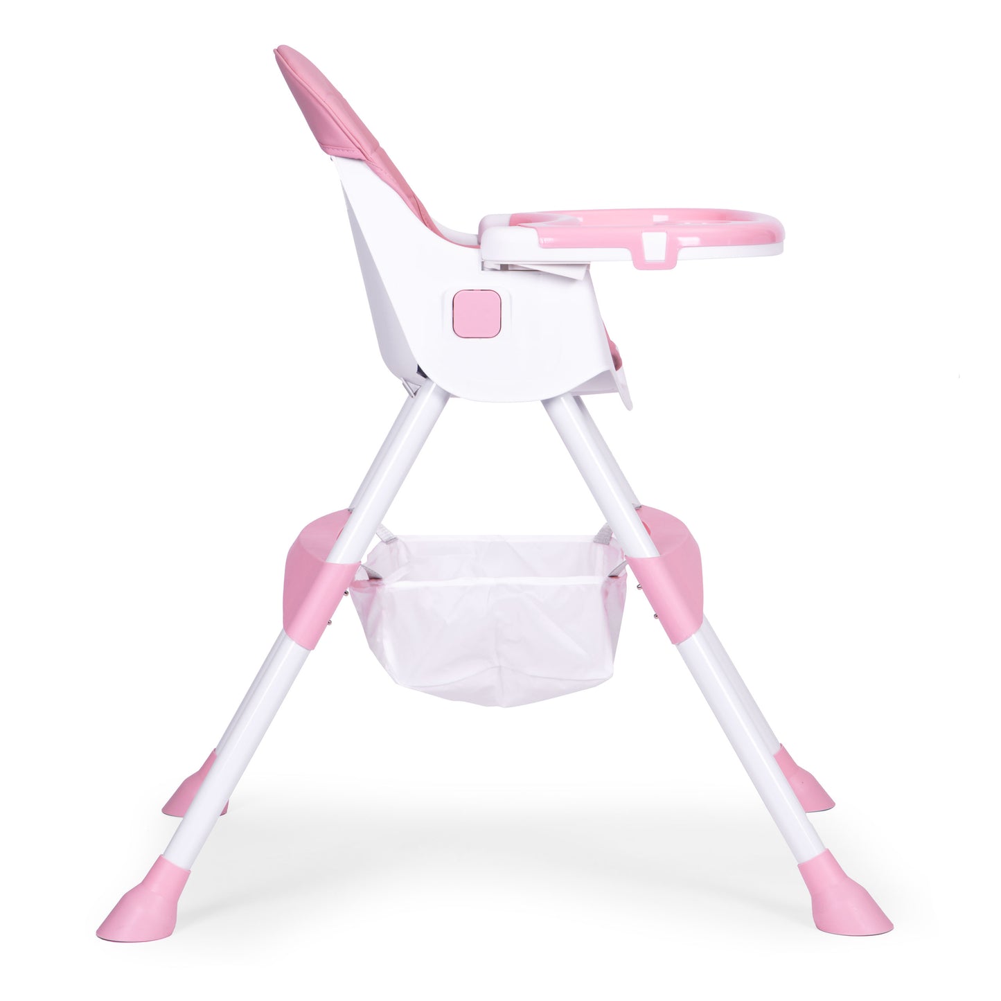 Vaikiška maitinimo kėdutė ECOTOYS 2-in-1 rožinė, 6–36 mėn.