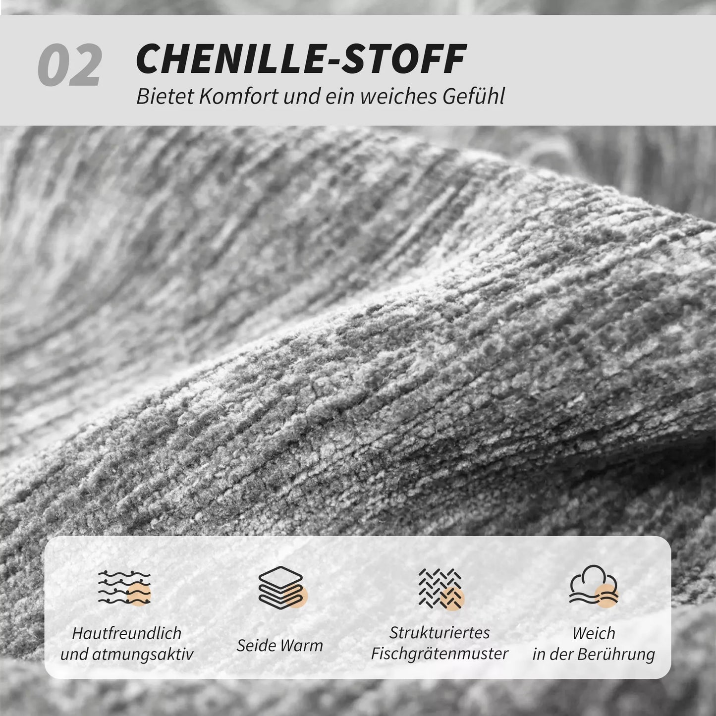 Besisukantis biuro krėslas be porankių, su minkštu audiniu, aukščio reguliavimo, plieninėmis kojomis, pilkos spalvos
