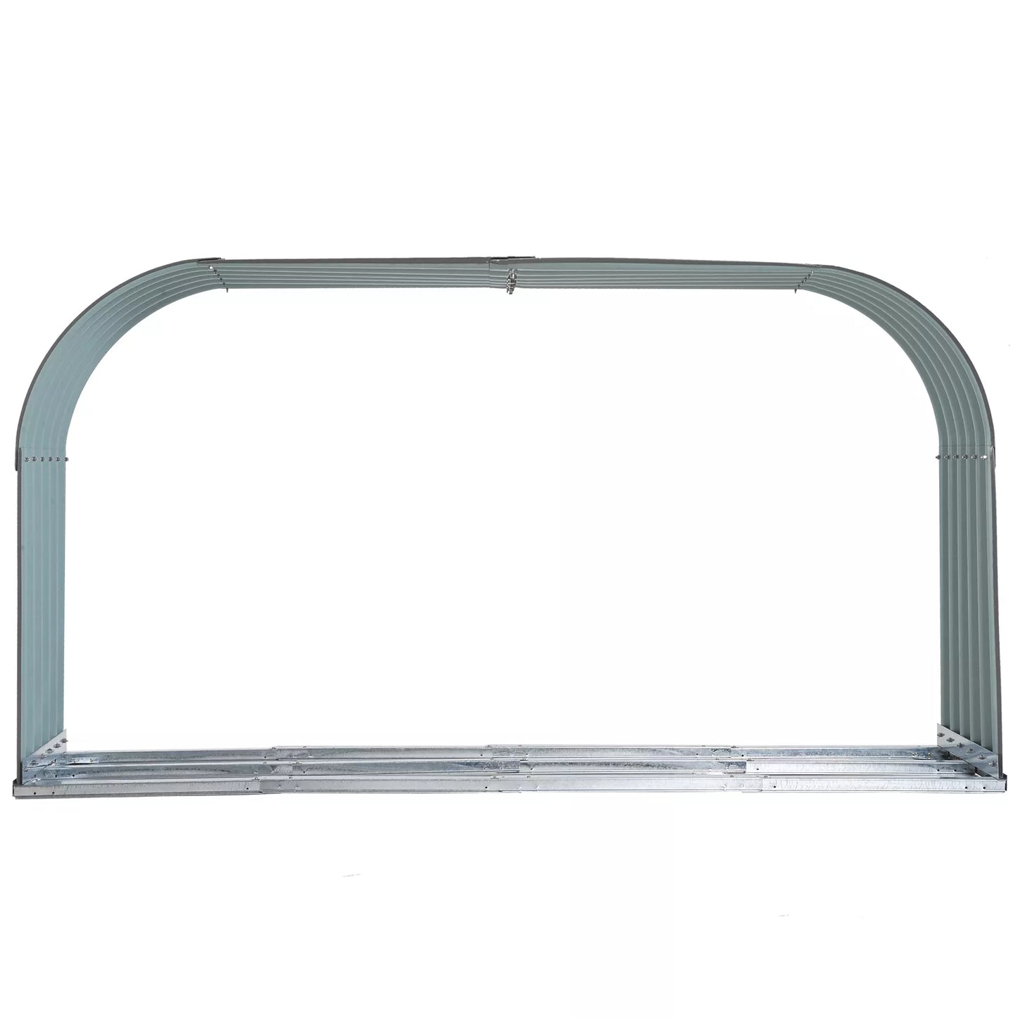 Malkų laikymo lentyna, atspari oro sąlygoms, plienas, 212 cm x 46 cm x 112 cm, pilka